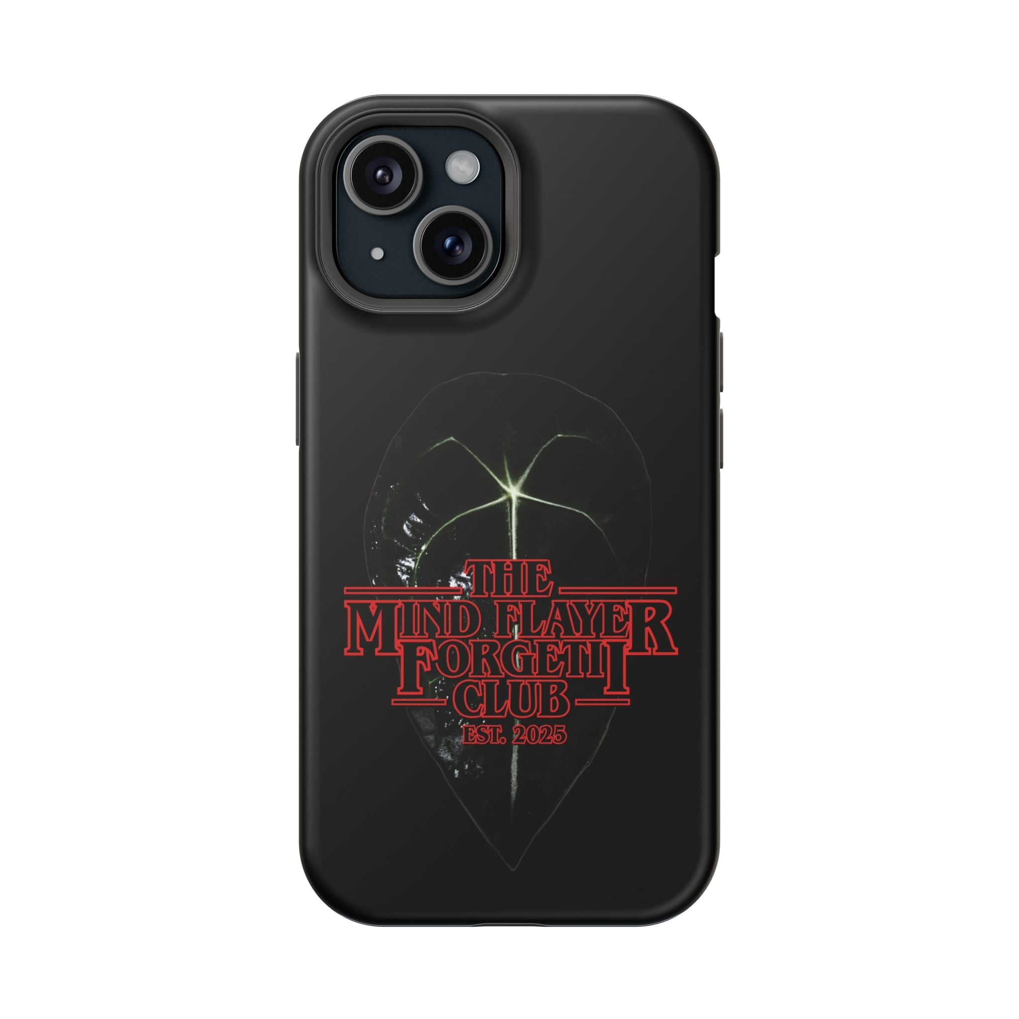 Mind Flayer Forgetii Club - Black Magnetic Impact‑Resistant Case