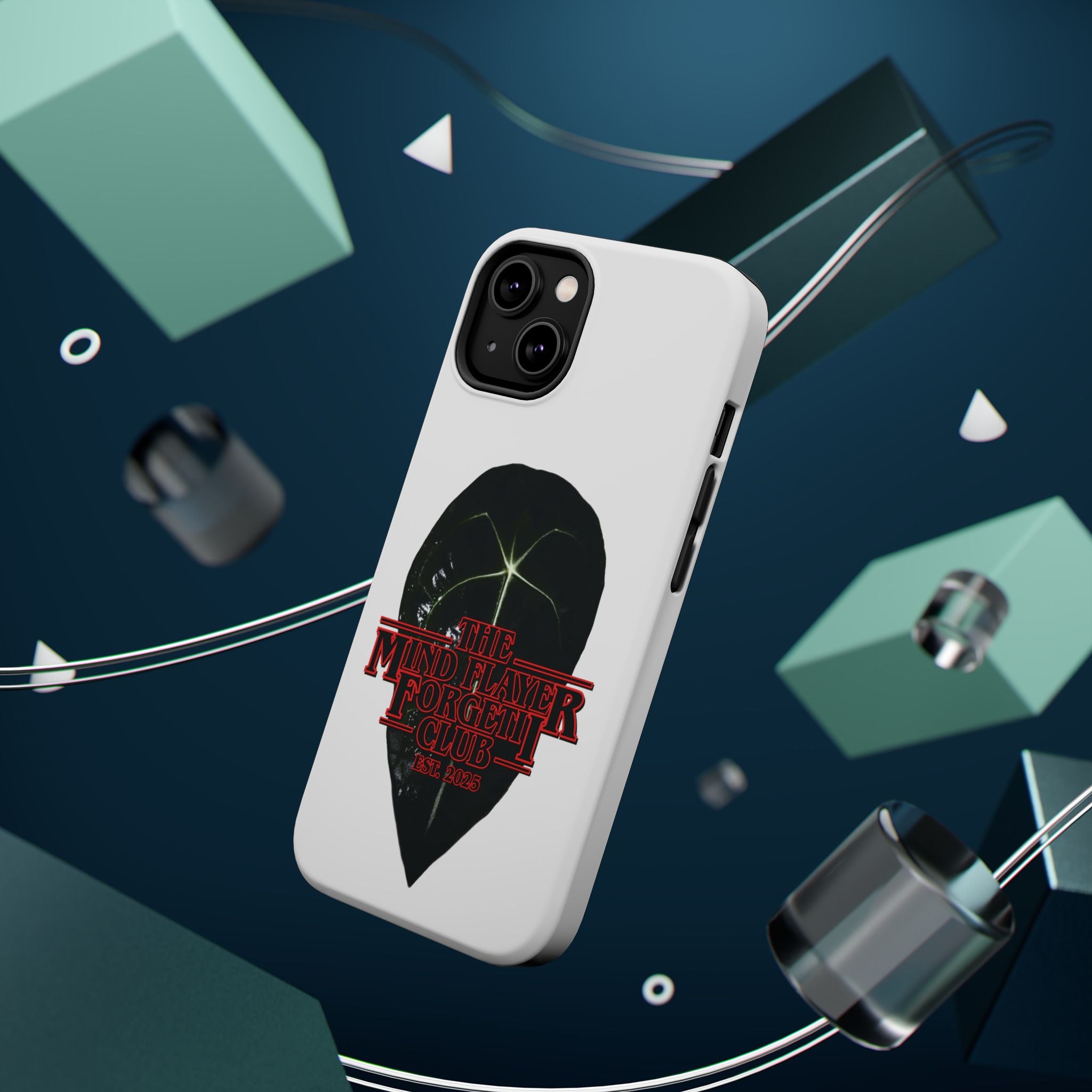 Mind Flayer Forgetii Club - White Magnetic Impact‑Resistant Case