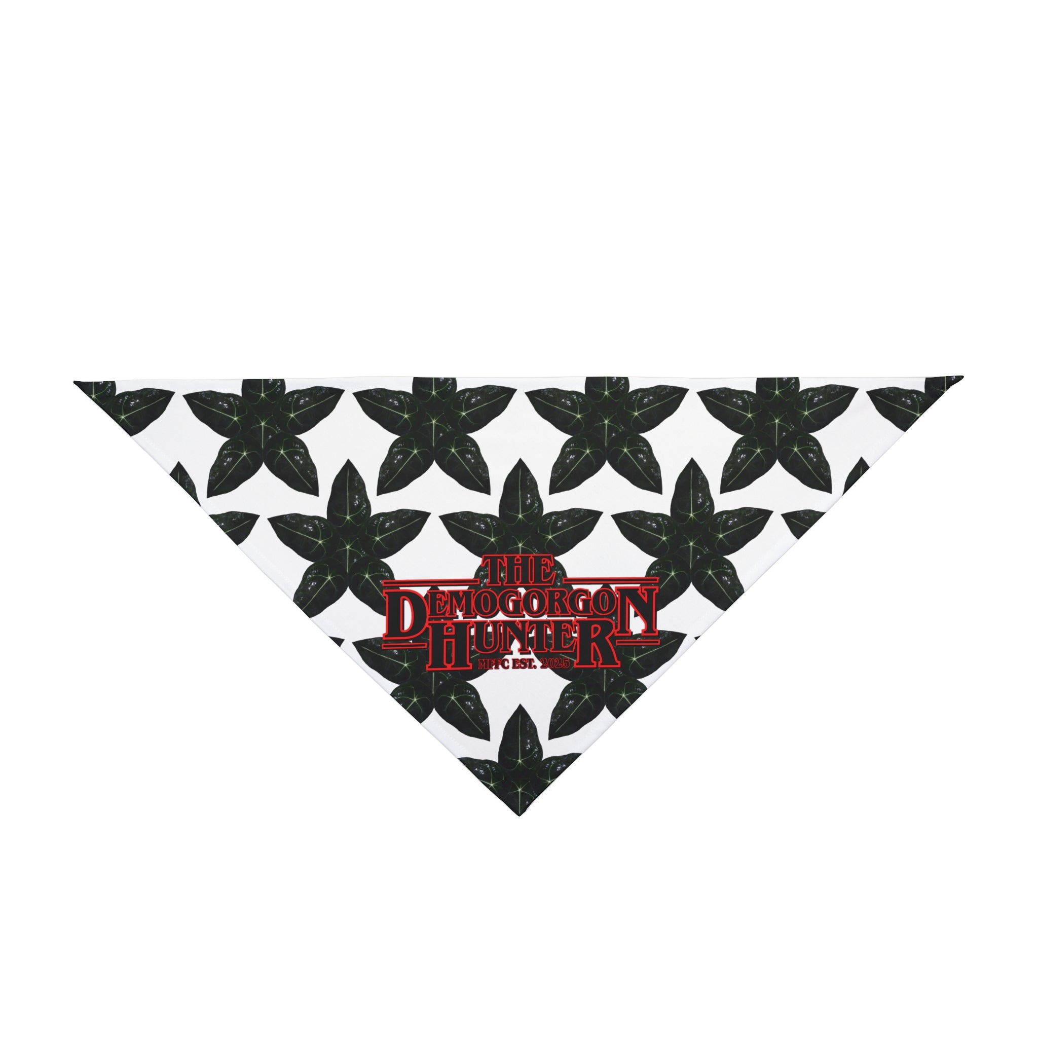 The White Demogorgon Hunter Bandana