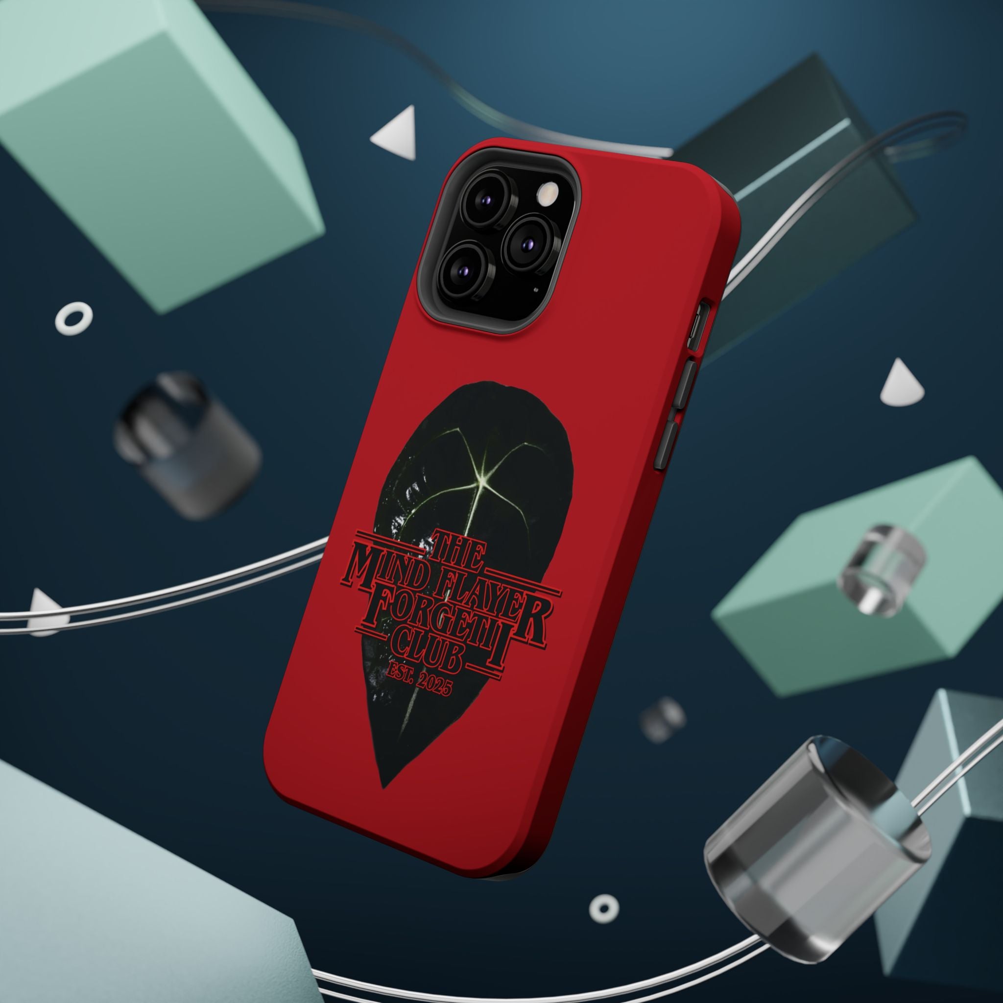 Mind Flayer ForgetIi Club - Red Magnetic Impact‑Resistant Case
