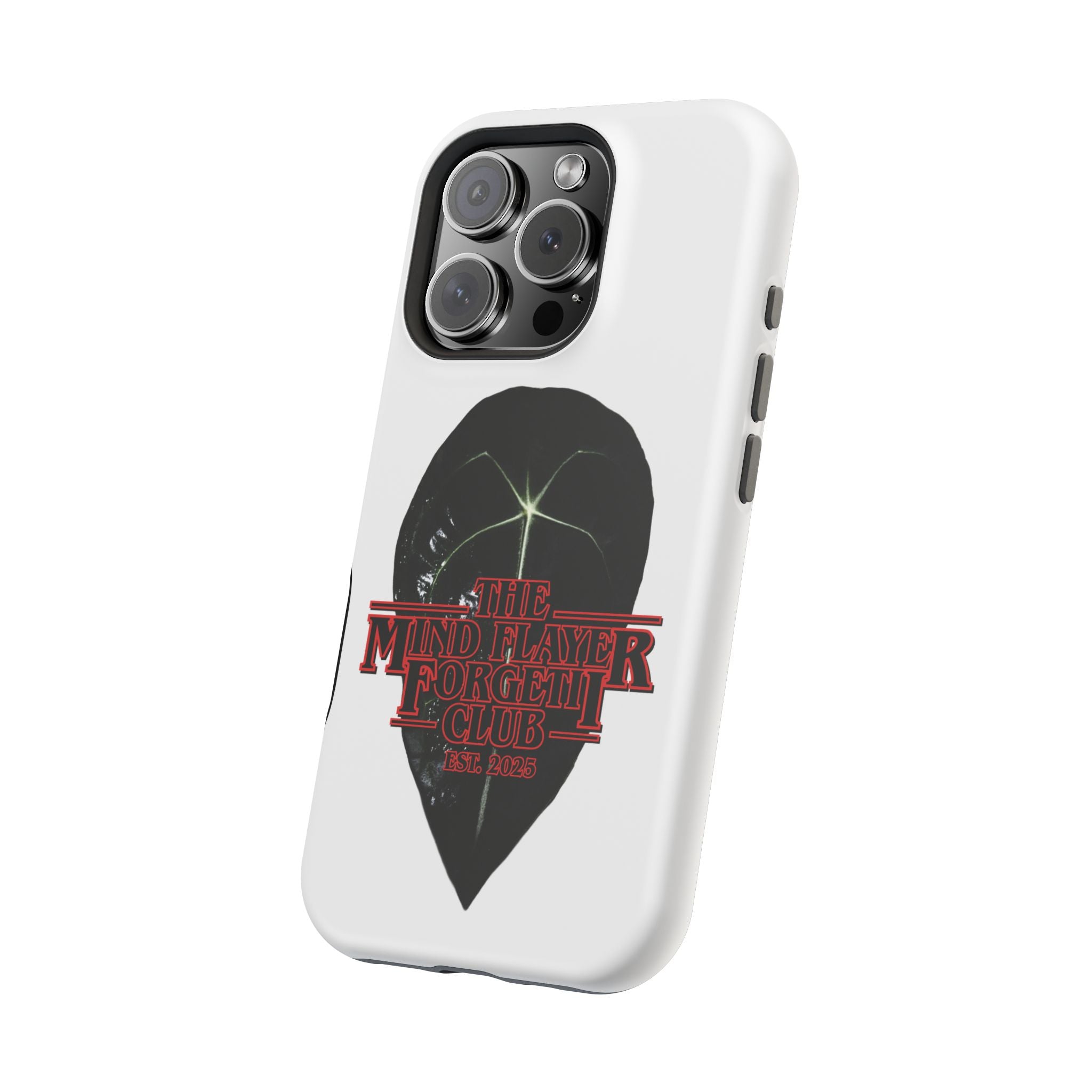 Mind Flayer Forgetii Club - White Magnetic Impact‑Resistant Case