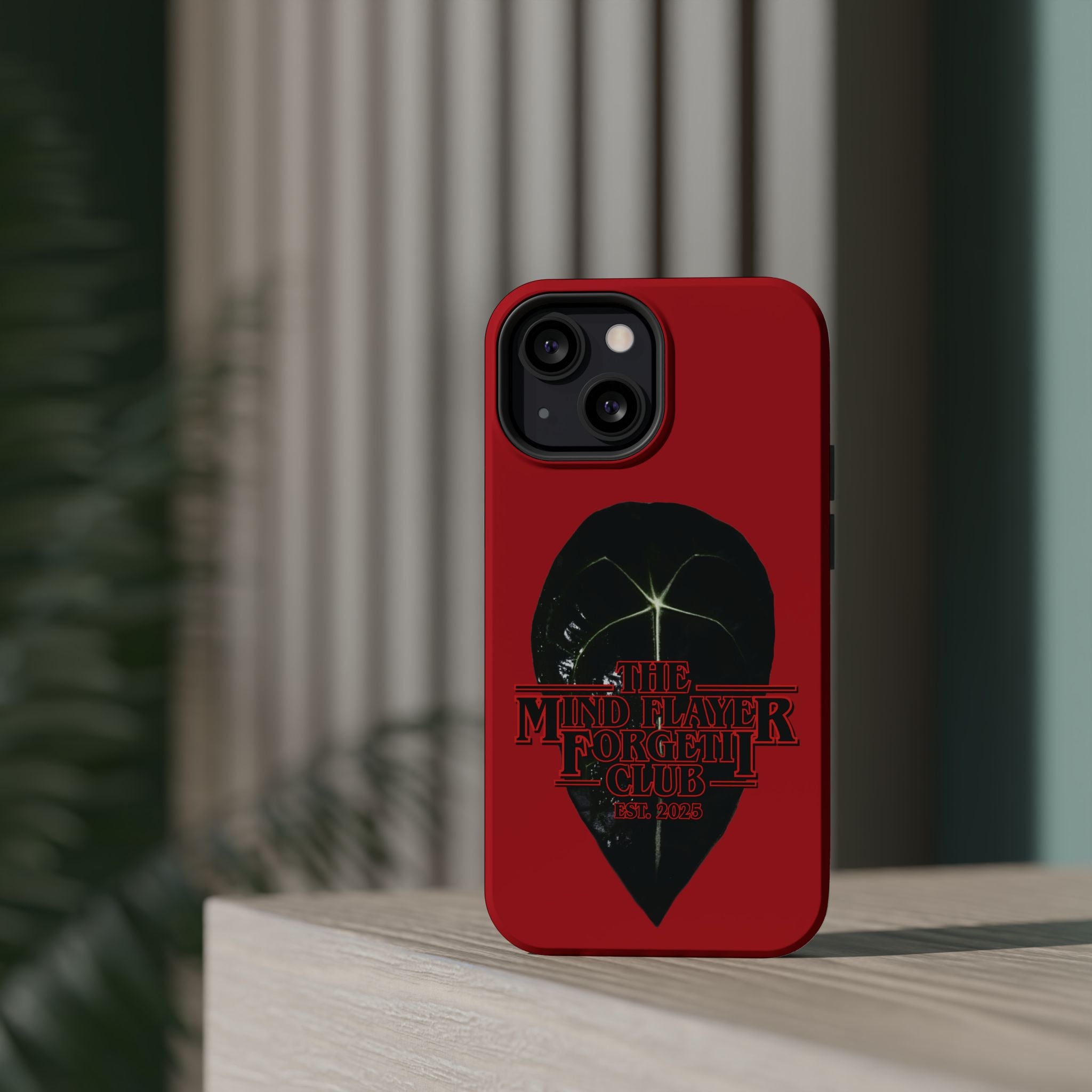 Mind Flayer ForgetIi Club - Red Magnetic Impact‑Resistant Case