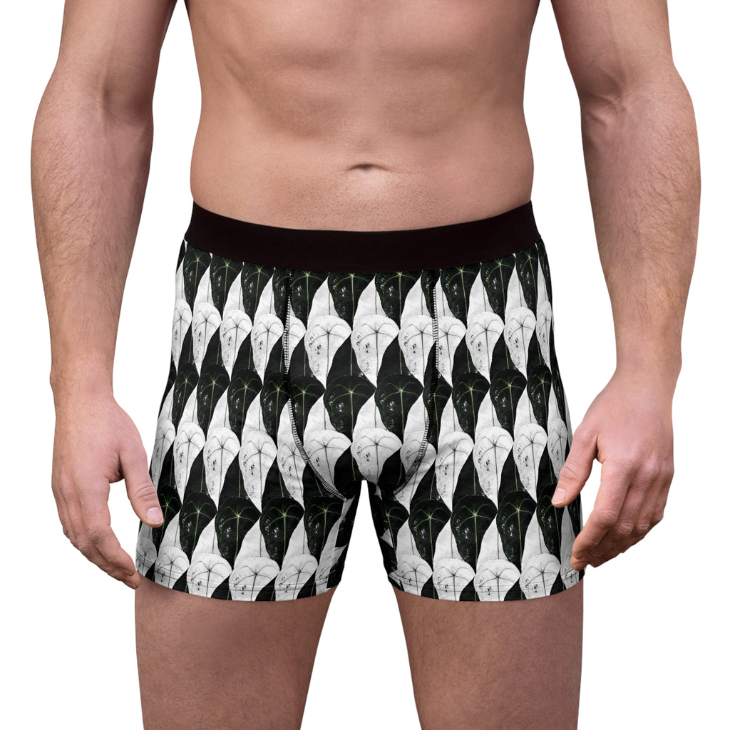 Mind Flayer Forgetii Leaf Black/White Boxer Briefs