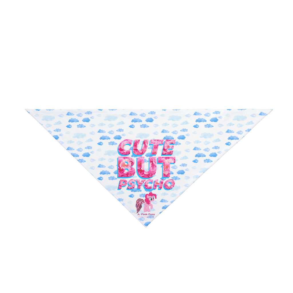 "Cute But Psycho" Bandana By The Anthurium Pink Pony Club