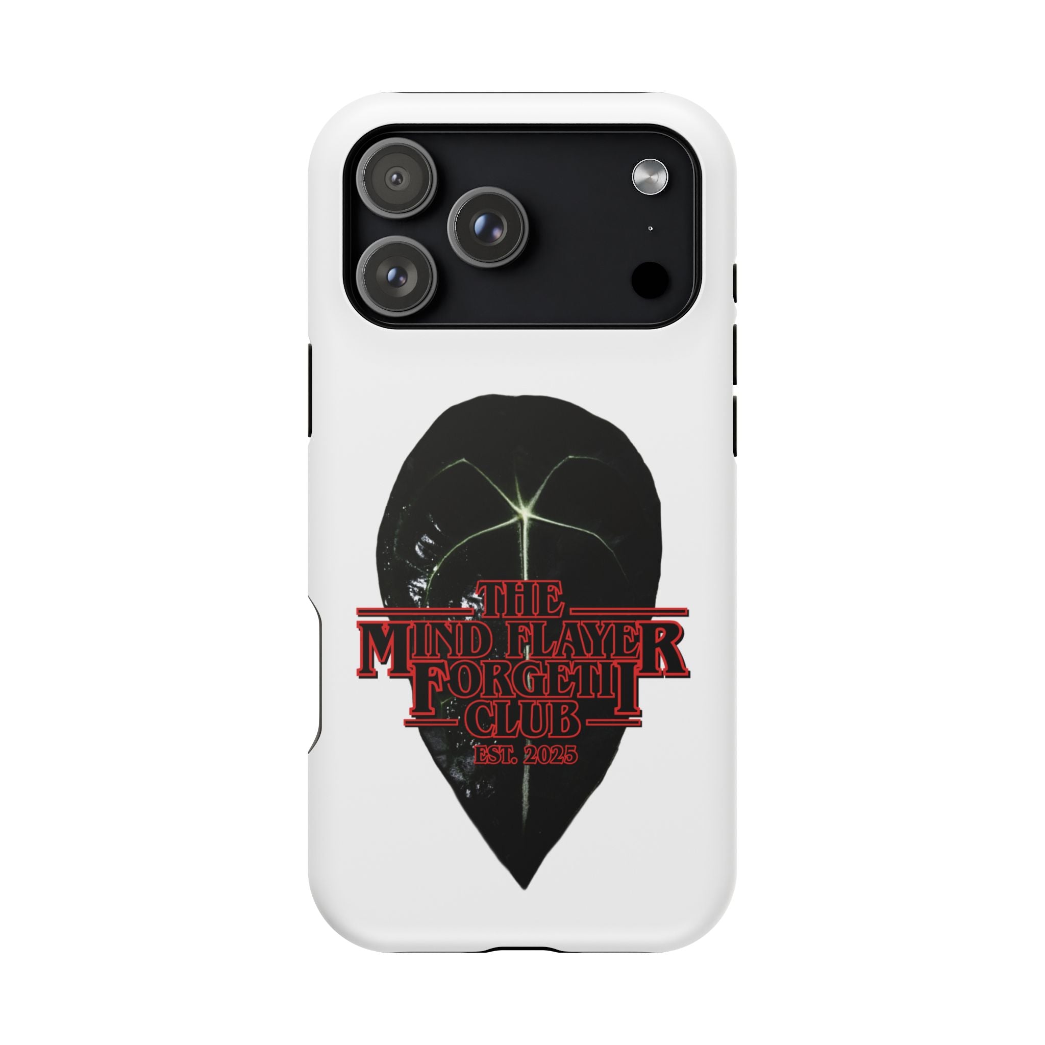 Mind Flayer Forgetii Club - White Magnetic Impact‑Resistant Case