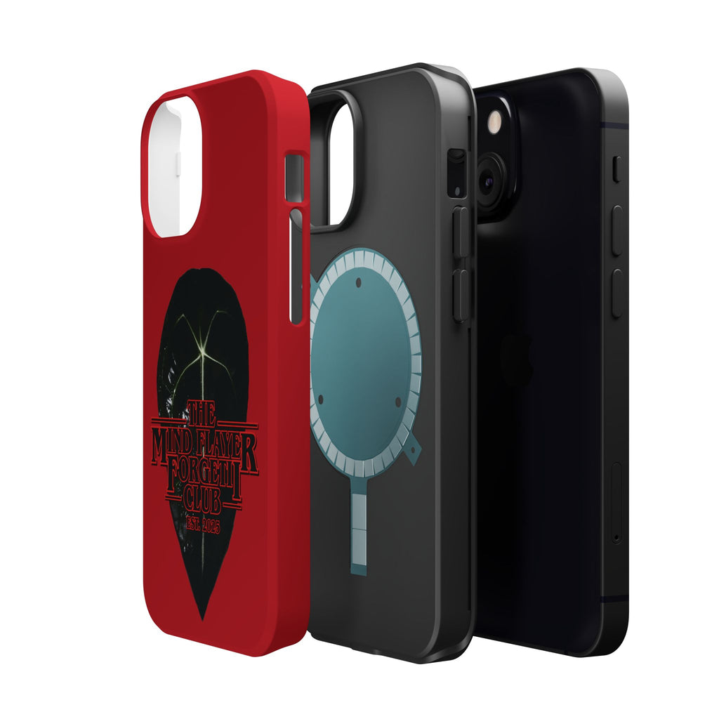 Mind Flayer ForgetIi Club - Red Magnetic Impact‑Resistant Case