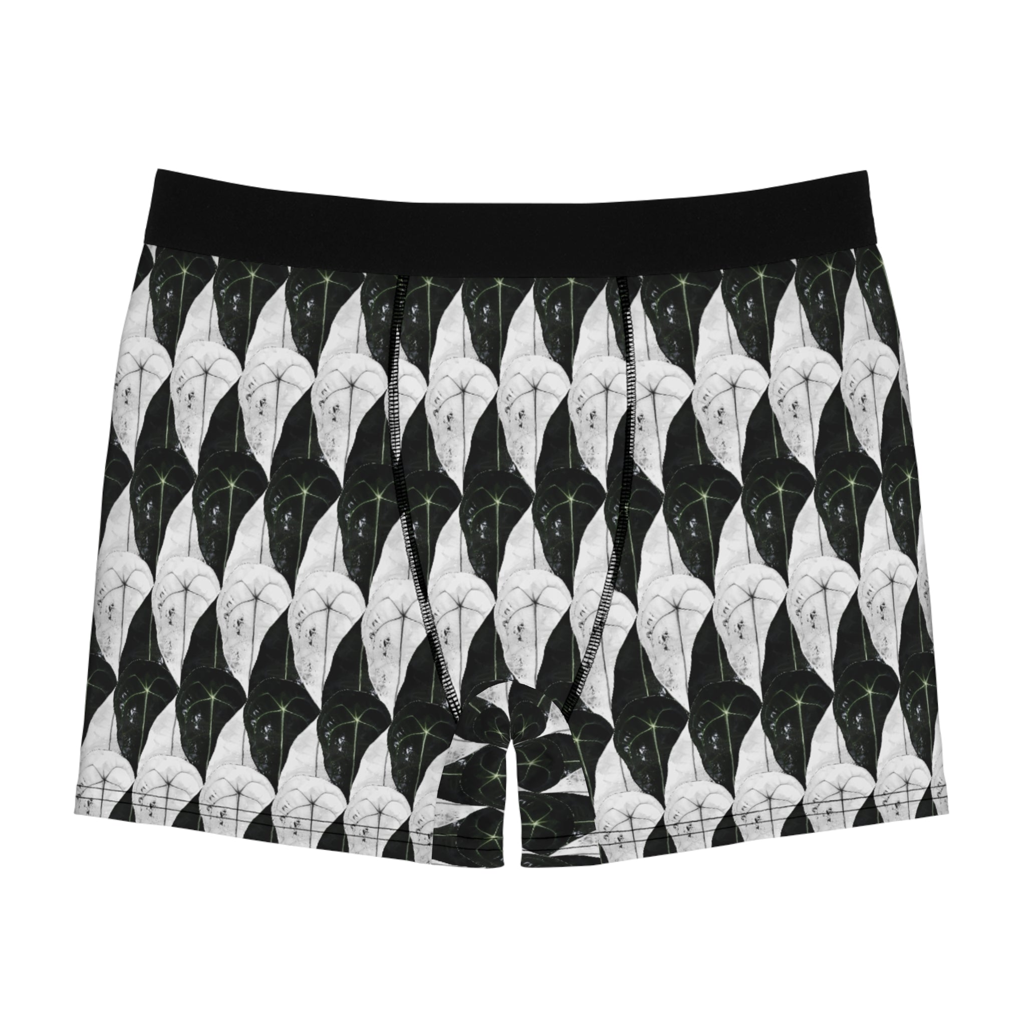 Mind Flayer Forgetii Leaf Black/White Boxer Briefs