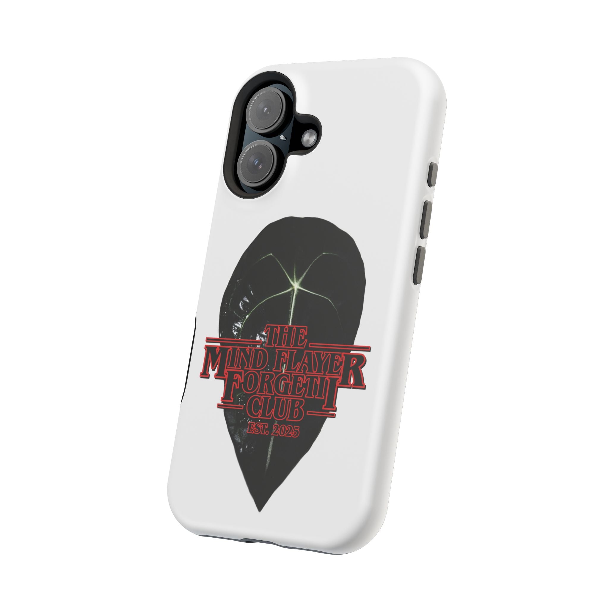 Mind Flayer Forgetii Club - White Magnetic Impact‑Resistant Case