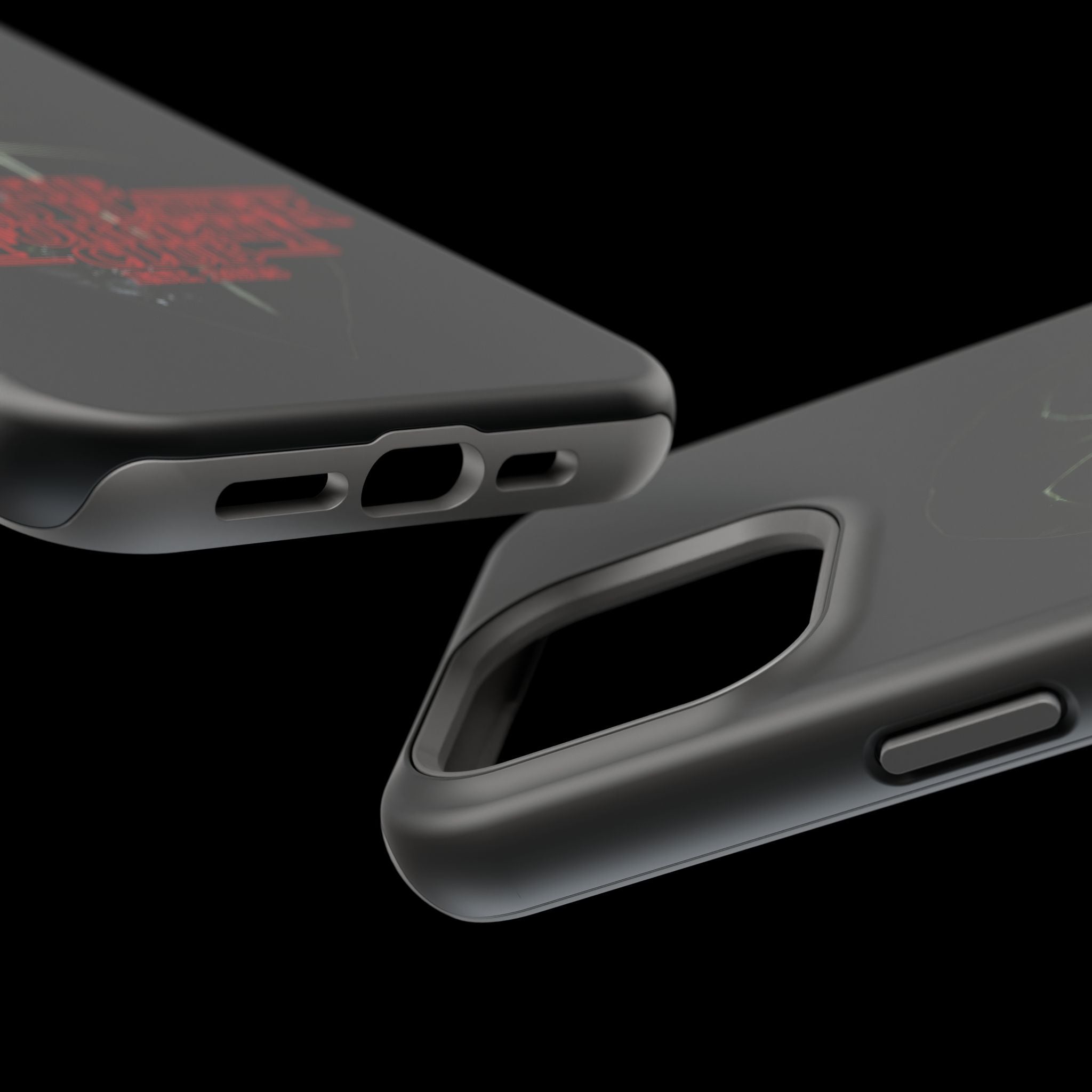 Mind Flayer Forgetii Club - Black Magnetic Impact‑Resistant Case