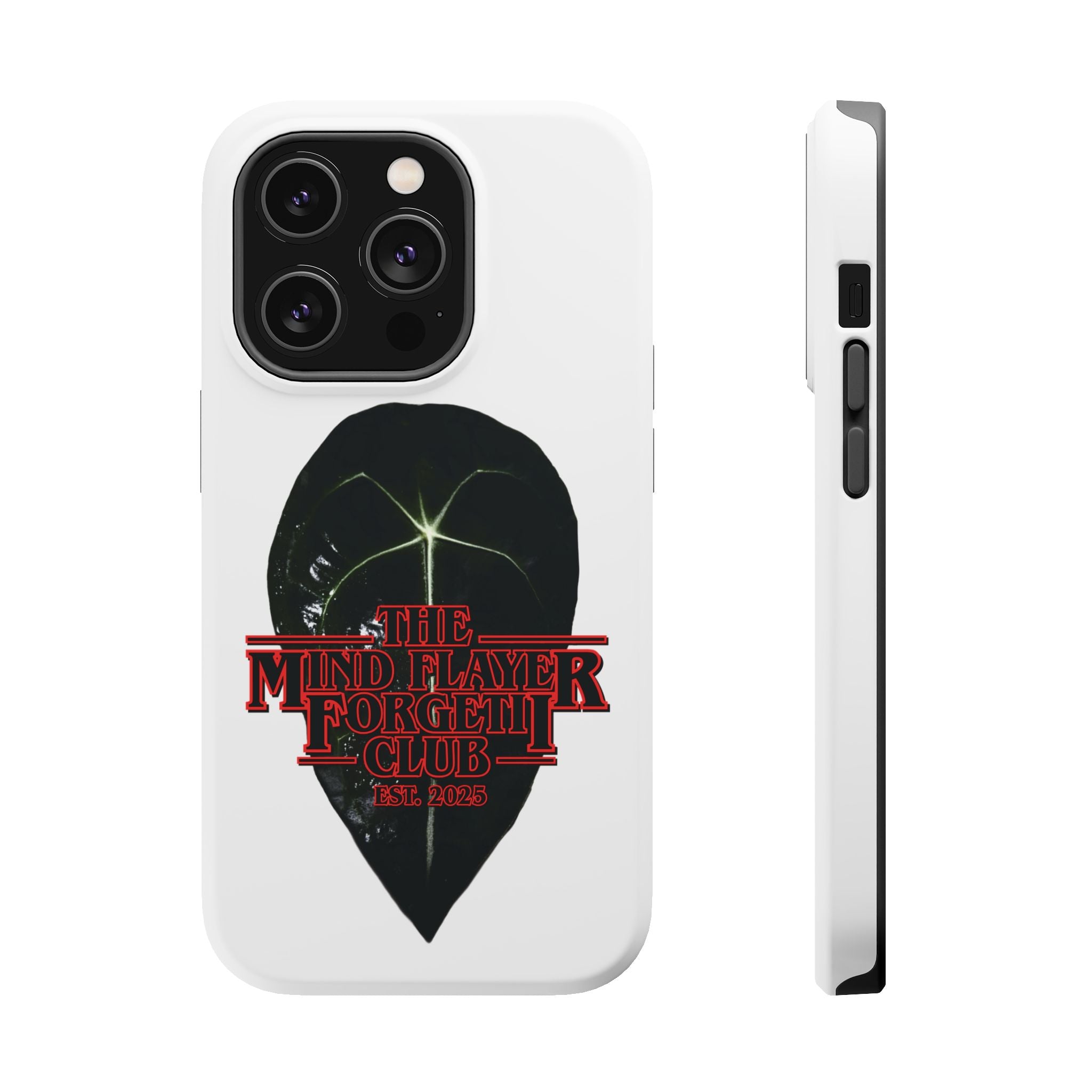 Mind Flayer Forgetii Club - White Magnetic Impact‑Resistant Case