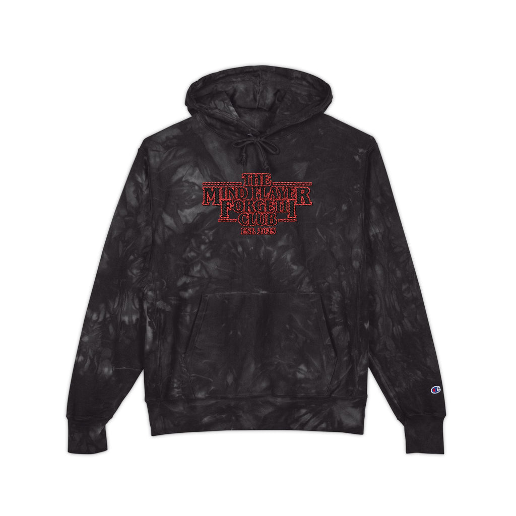 Mind Flayer Forgetii Club Official Embroidered Tie-Dye Champion Hoodie