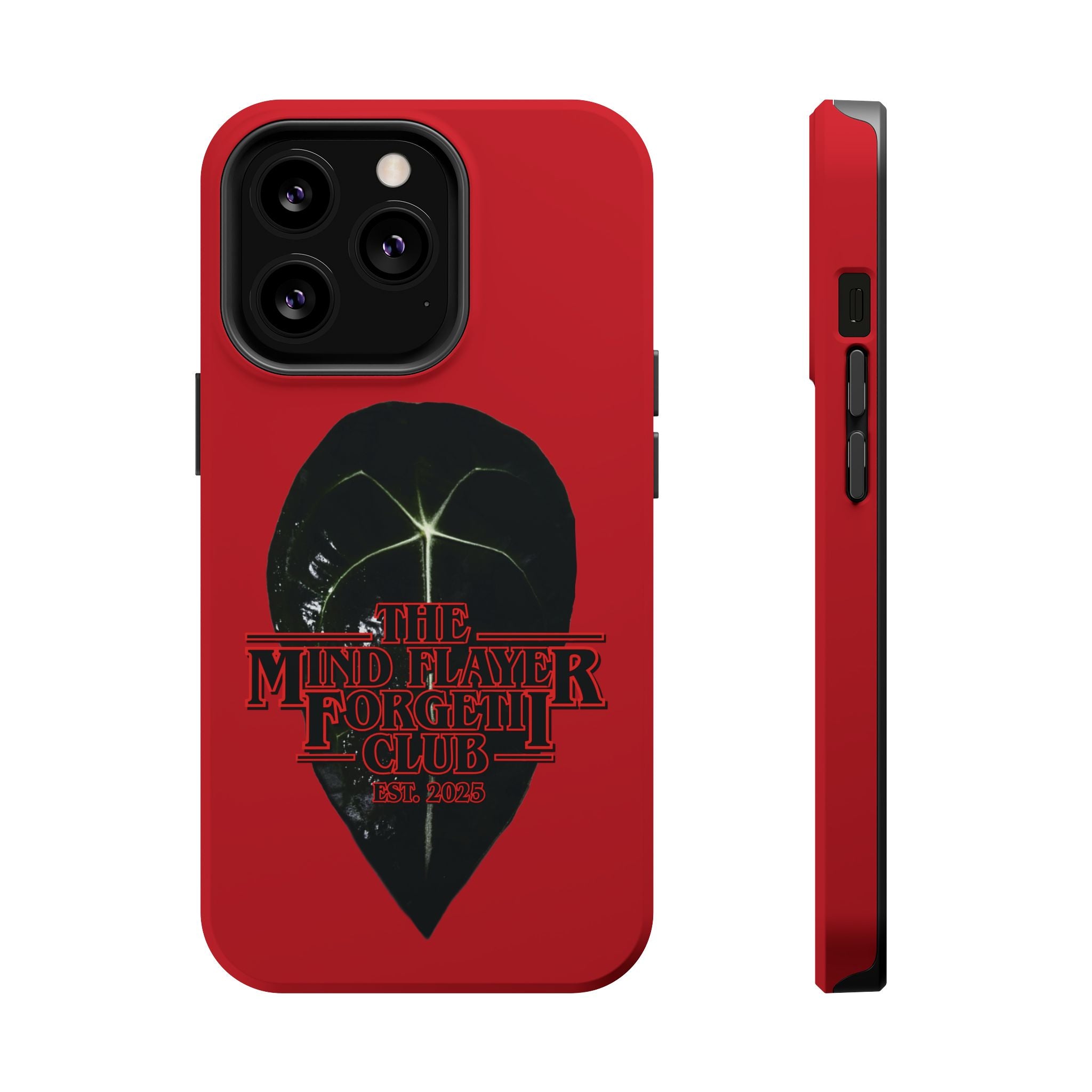 Mind Flayer ForgetIi Club - Red Magnetic Impact‑Resistant Case
