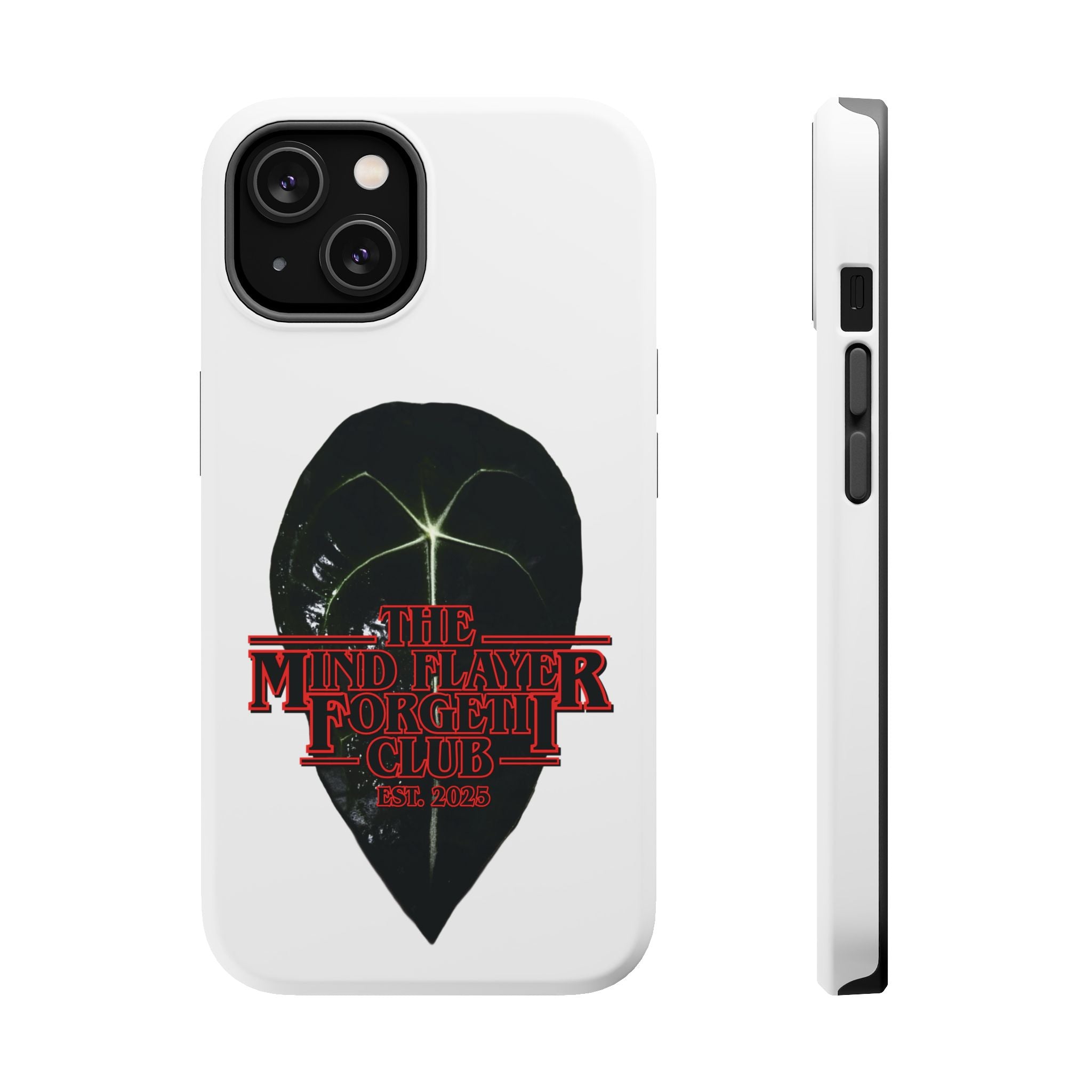 Mind Flayer Forgetii Club - White Magnetic Impact‑Resistant Case