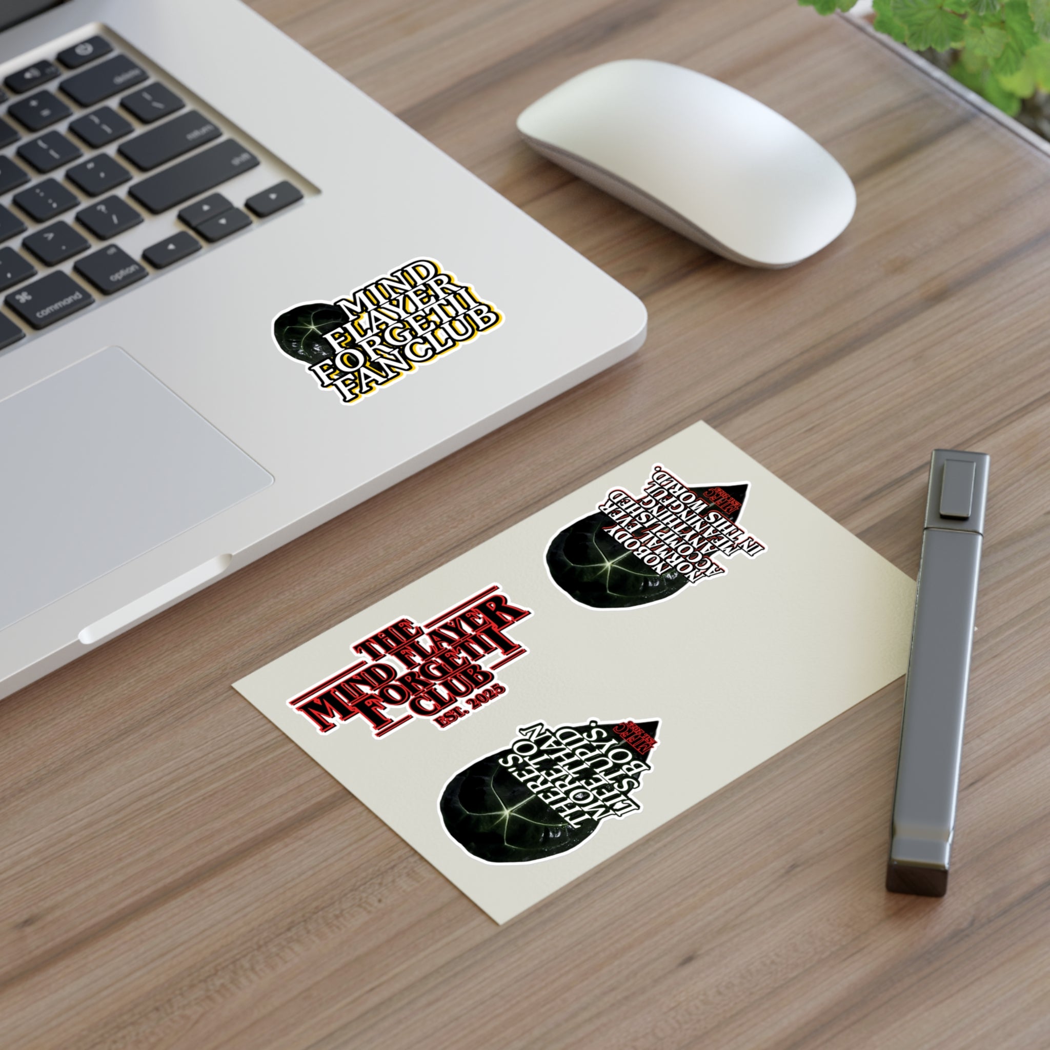 Mind Flayer Forgetii FANCLUB Sticker Sheet