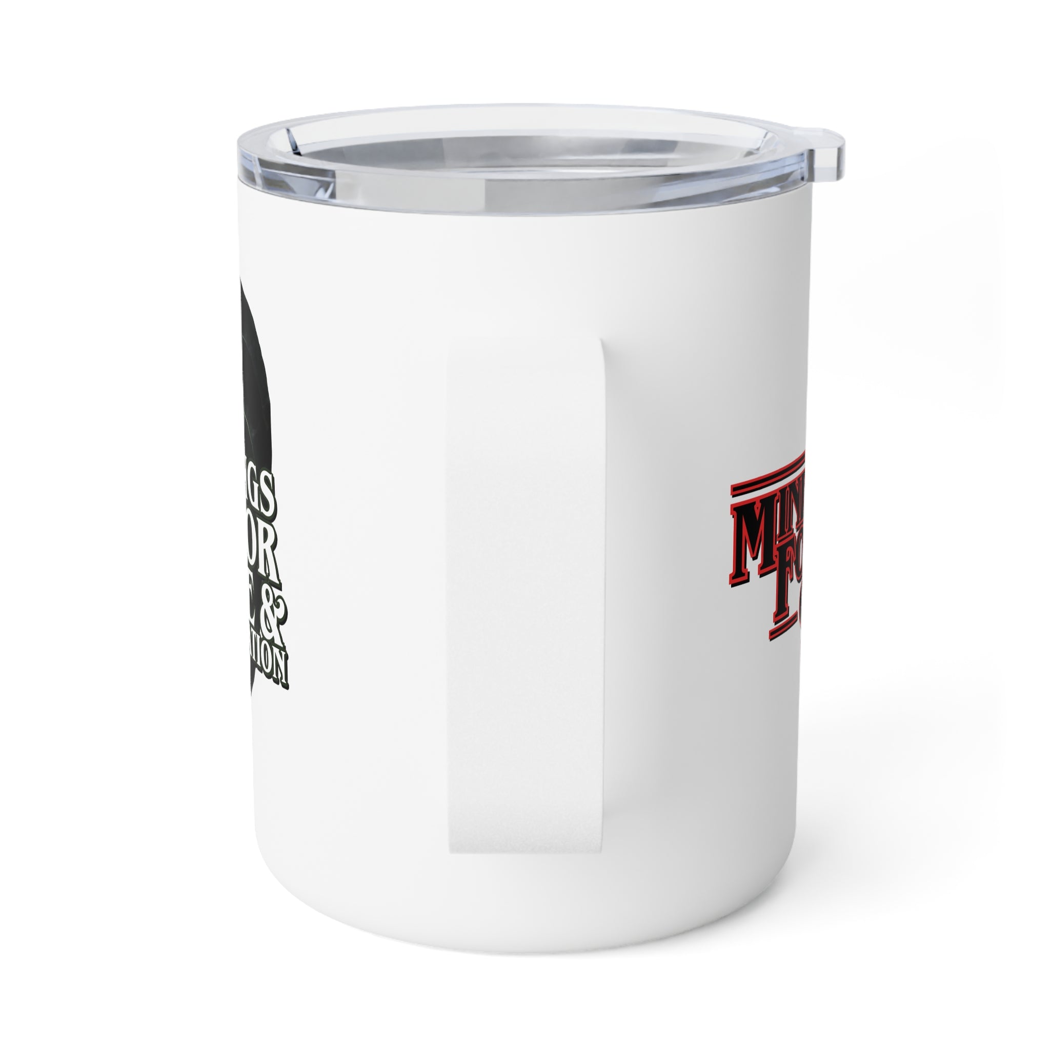"Mornings Are For" Insulated Coffee Mug By The Mind Flayer Forgetii Club