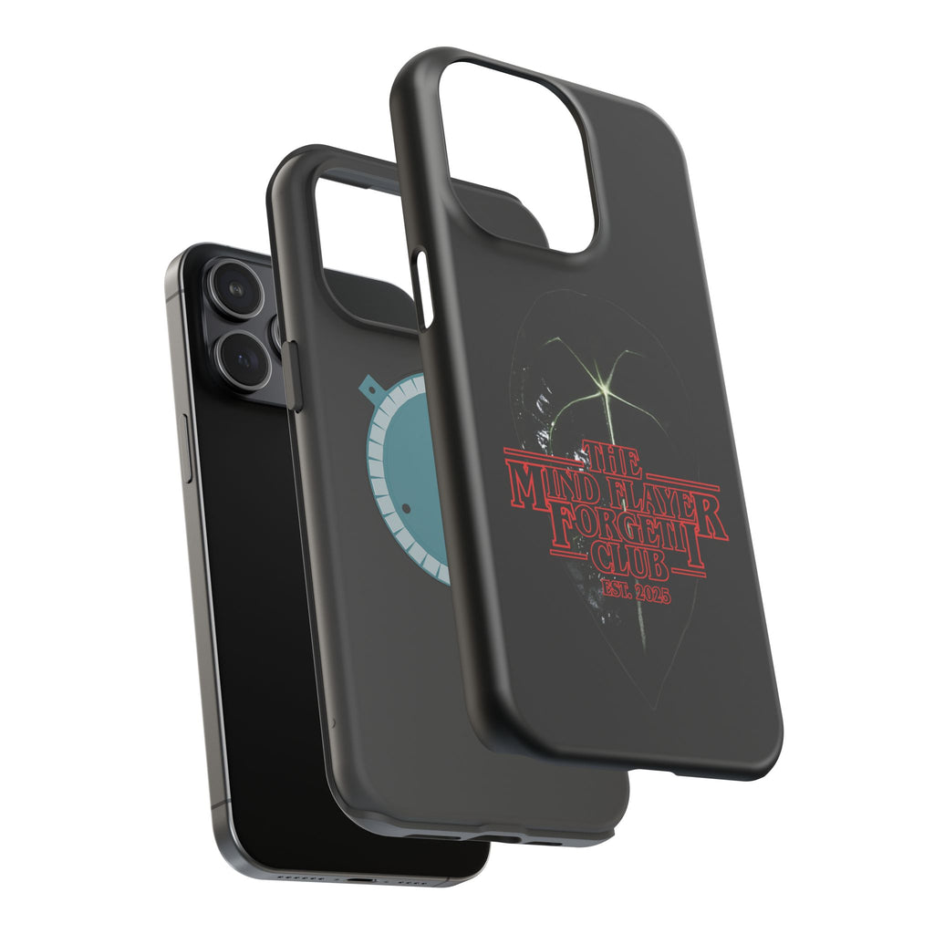 Mind Flayer Forgetii Club - Black Magnetic Impact‑Resistant Case
