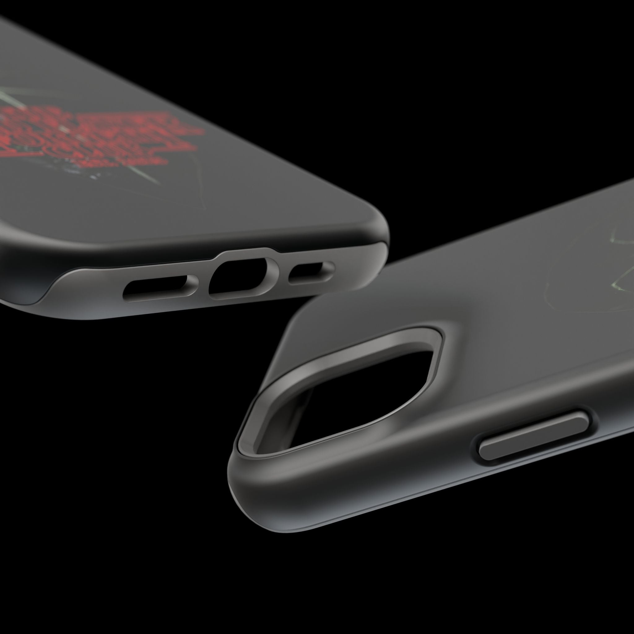 Mind Flayer Forgetii Club - Black Magnetic Impact‑Resistant Case