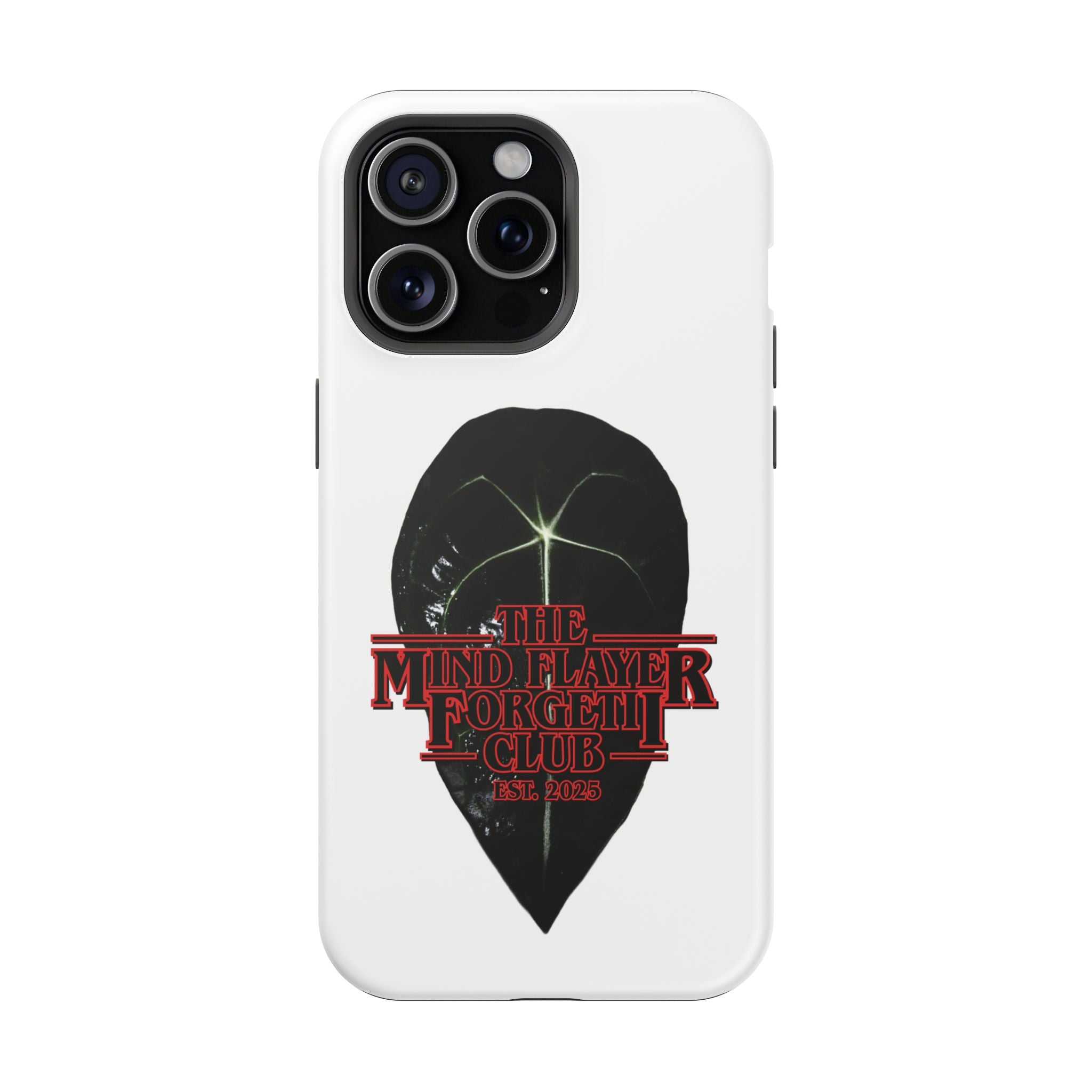 Mind Flayer Forgetii Club - White Magnetic Impact‑Resistant Case