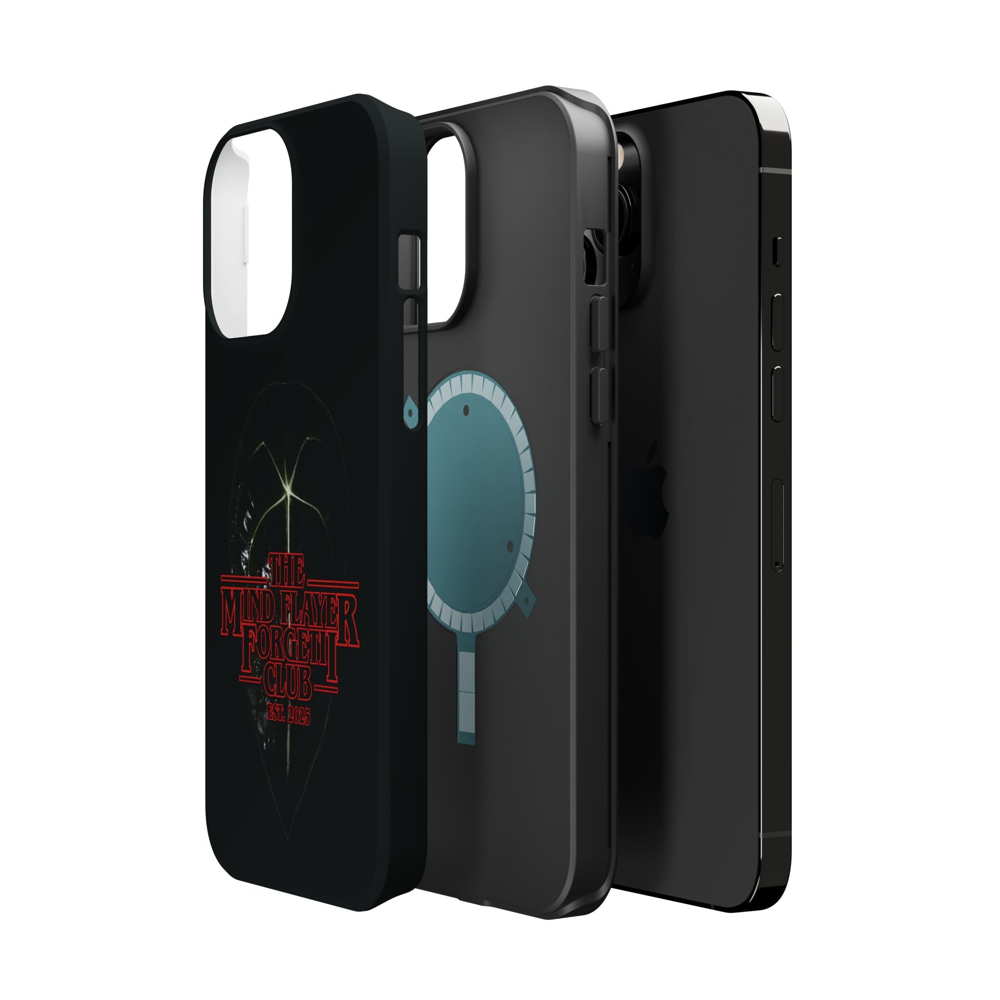 Mind Flayer Forgetii Club - Black Magnetic Impact‑Resistant Case
