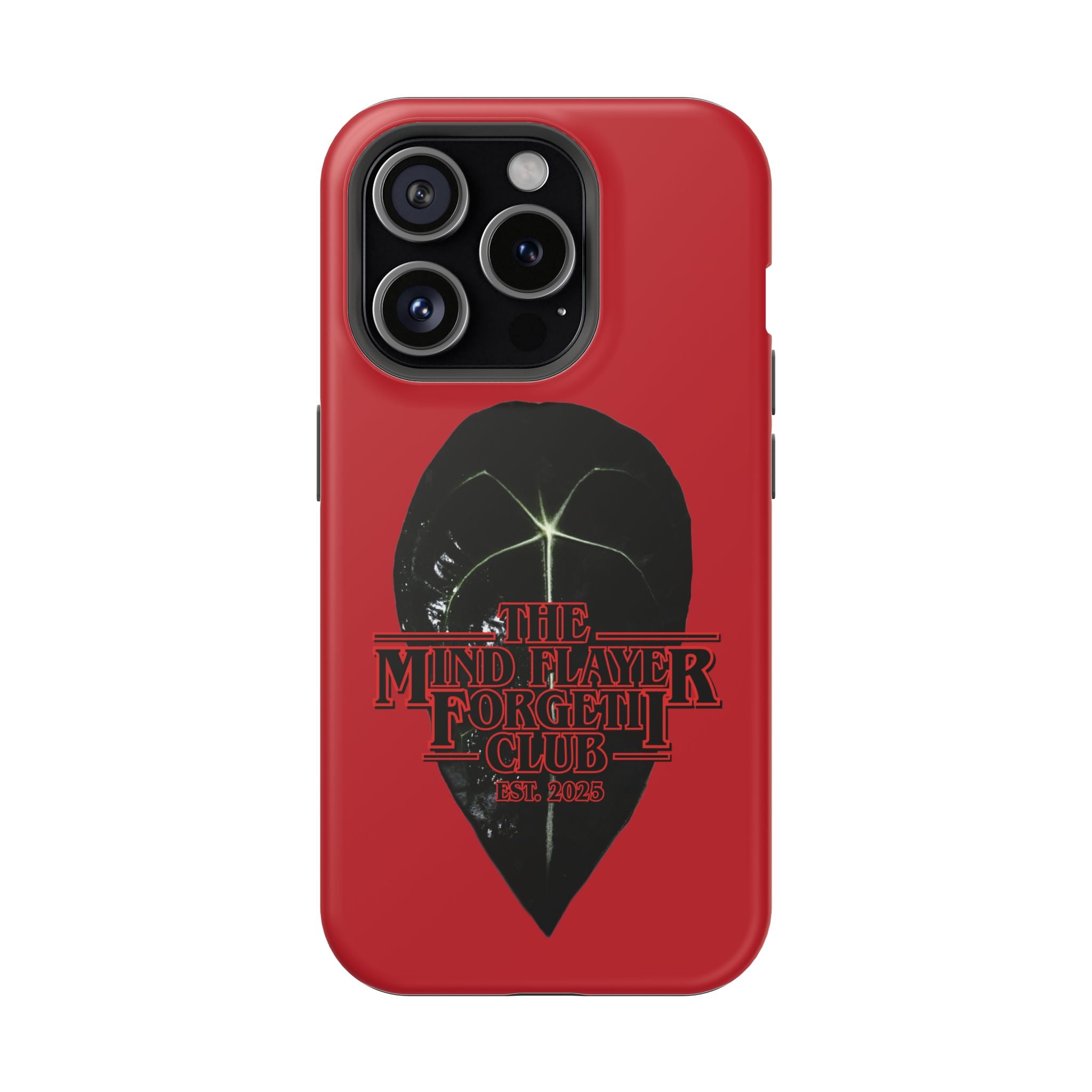 Mind Flayer ForgetIi Club - Red Magnetic Impact‑Resistant Case
