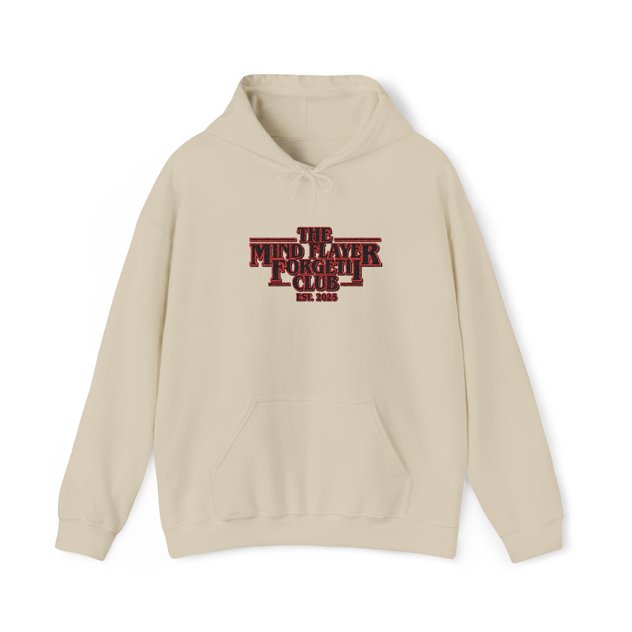 Mind Flayer Forgetii Club Official Embroidered Hoodie