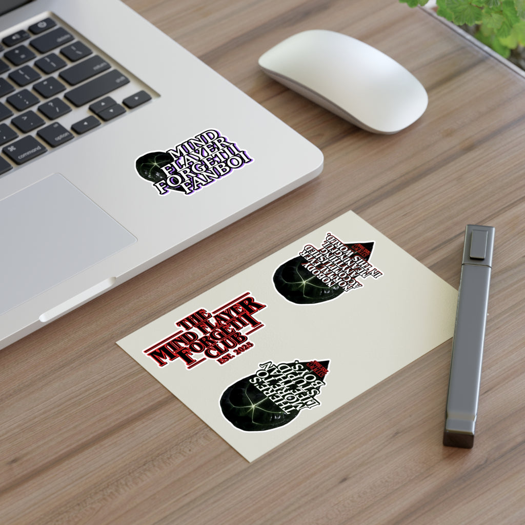 Mind Flayer Forgetii FANBOI Sticker Sheet
