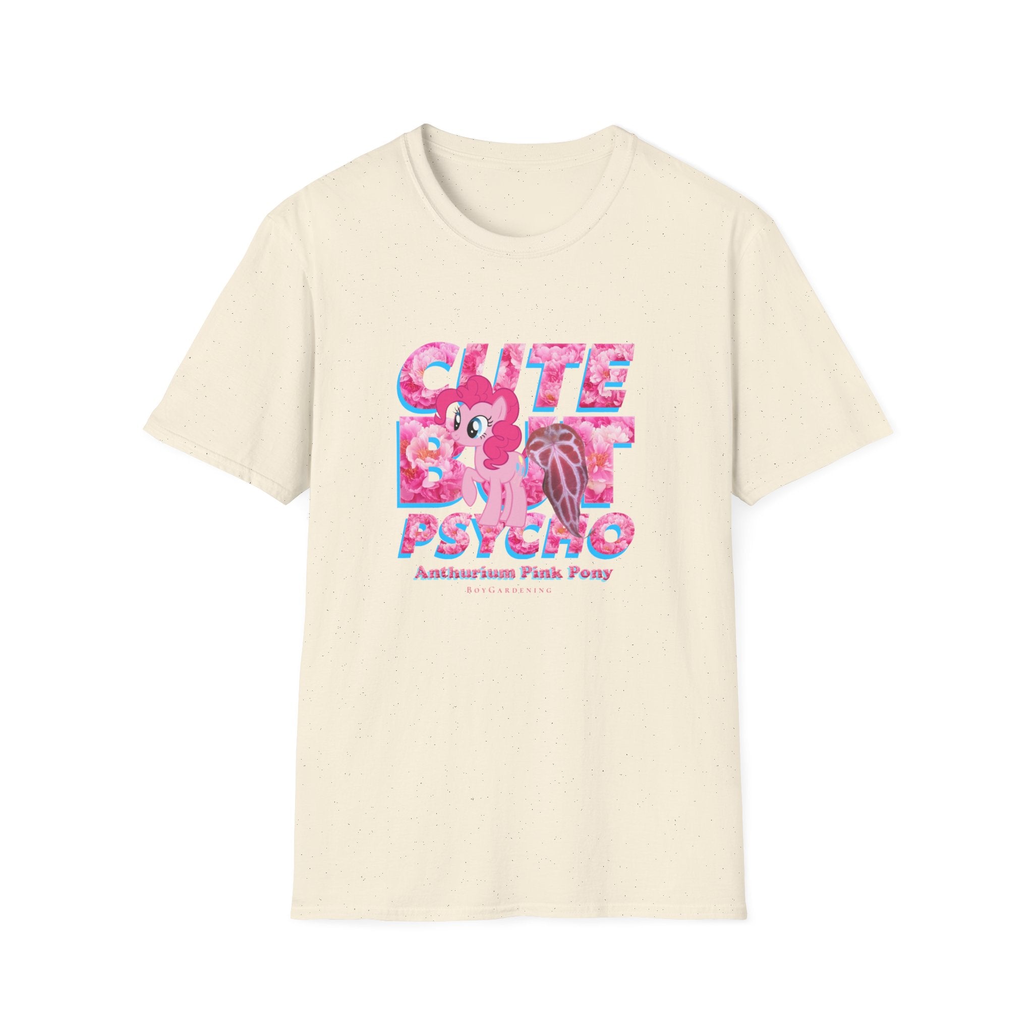 "Cute But Psycho" Tee By The Anthurium Pink Pony Club