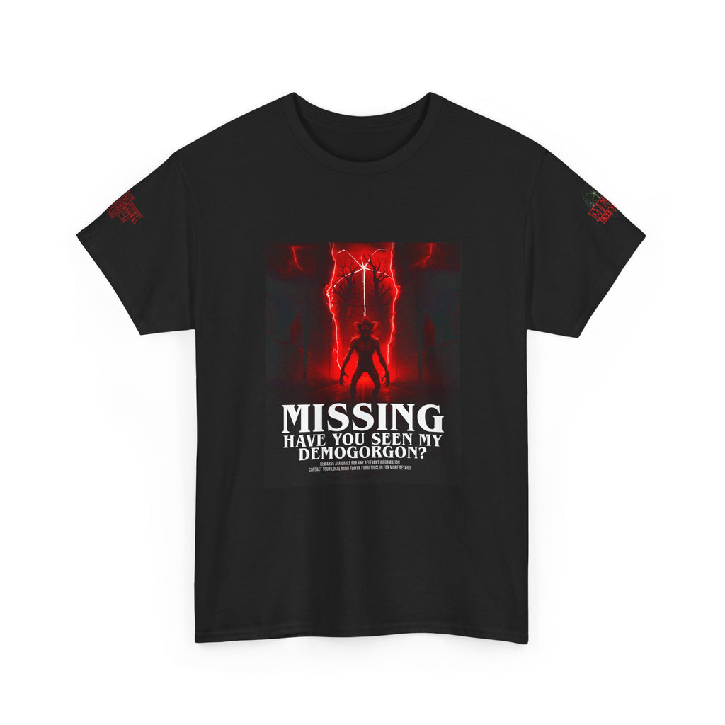 "Missing Demogorgon" Poster Tee