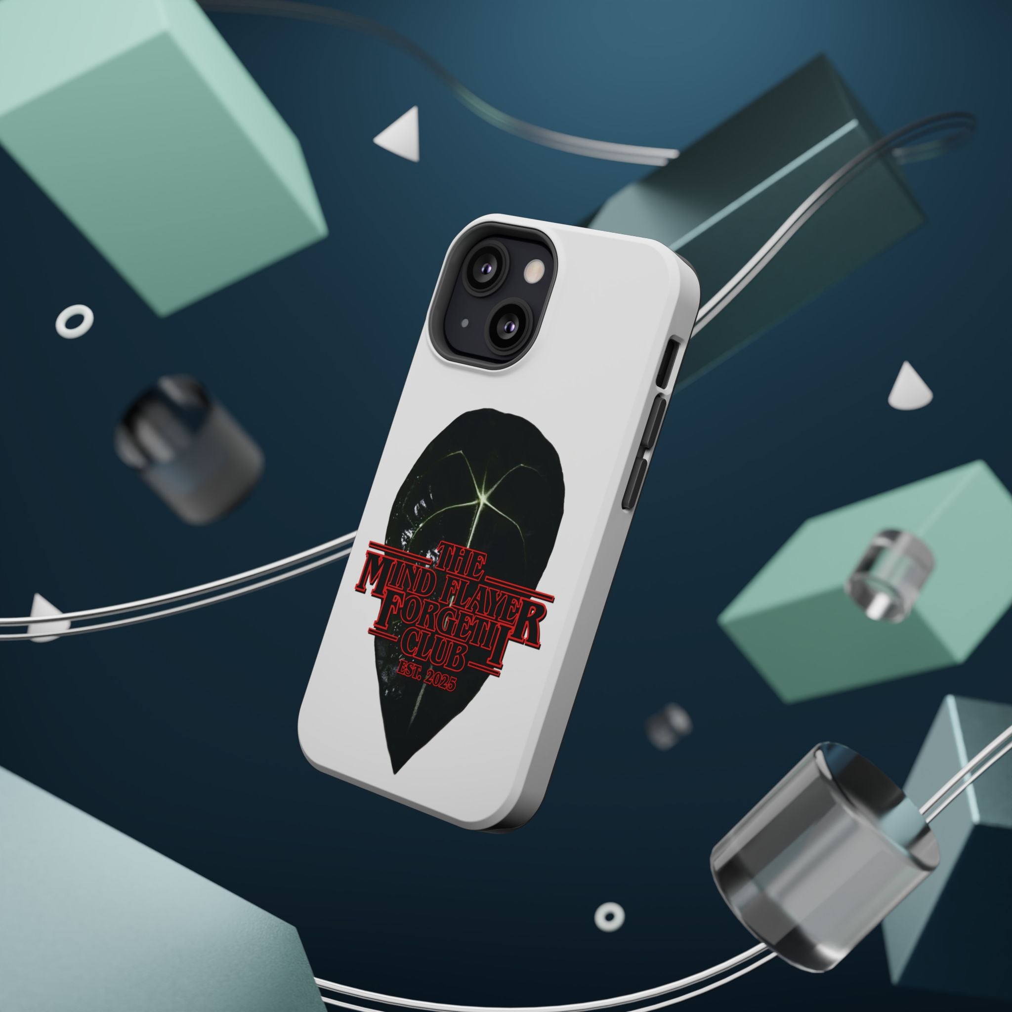 Mind Flayer Forgetii Club - White Magnetic Impact‑Resistant Case