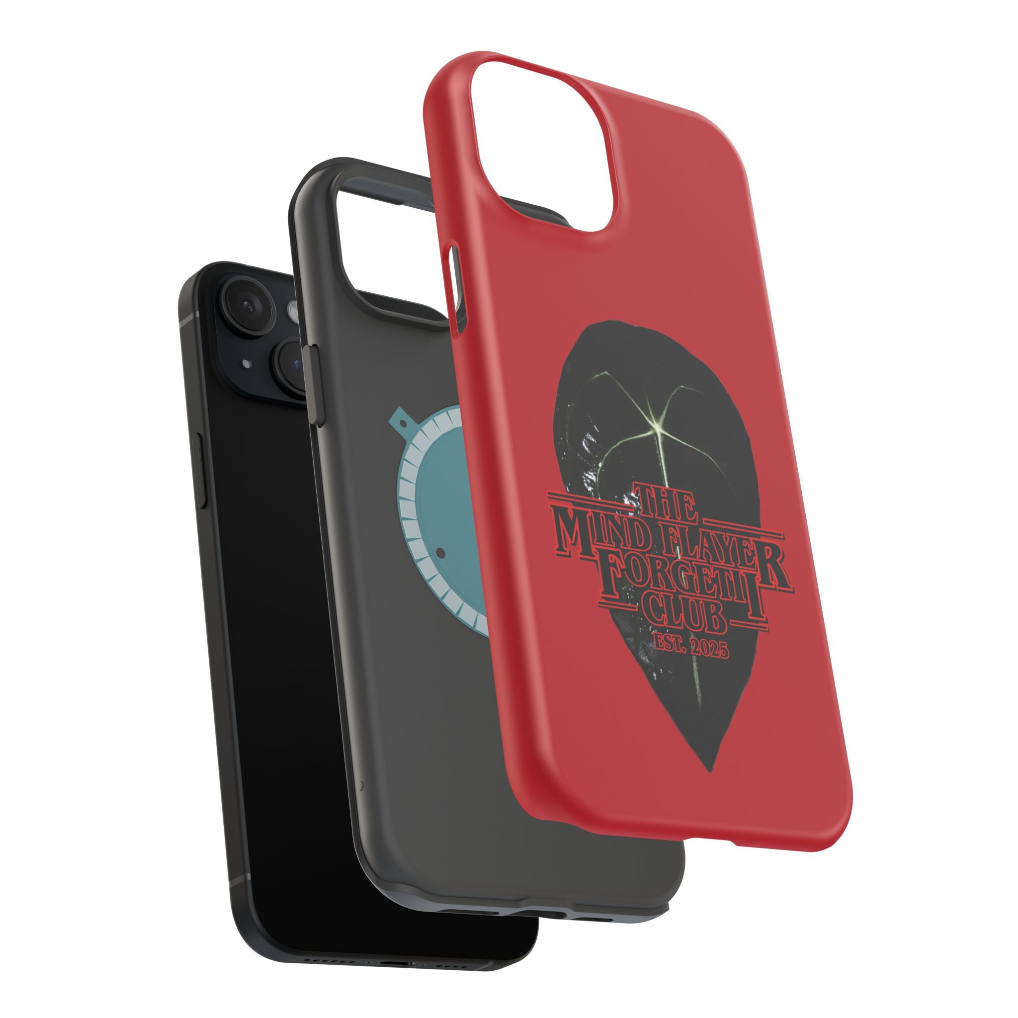 Mind Flayer ForgetIi Club - Red Magnetic Impact‑Resistant Case