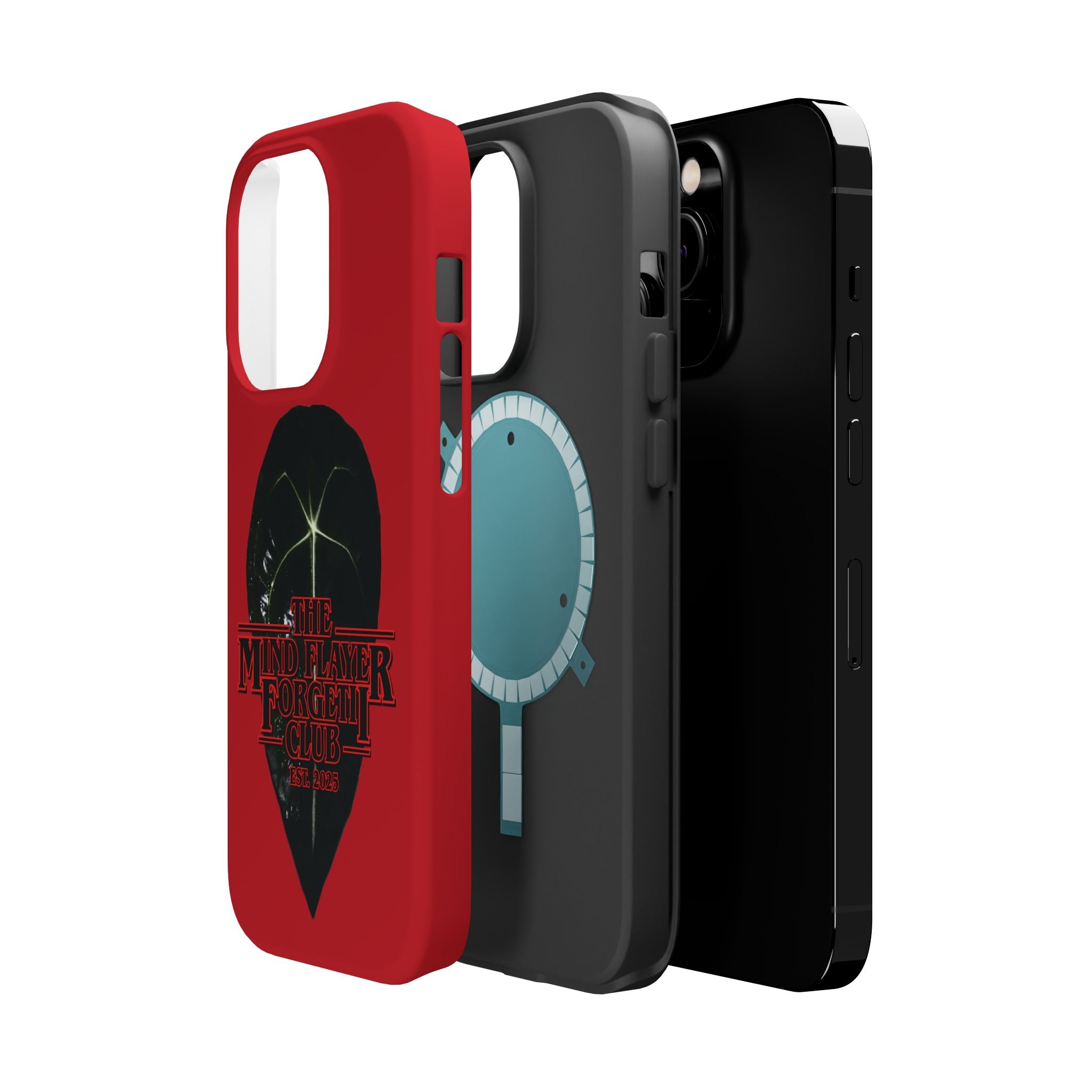 Mind Flayer ForgetIi Club - Red Magnetic Impact‑Resistant Case