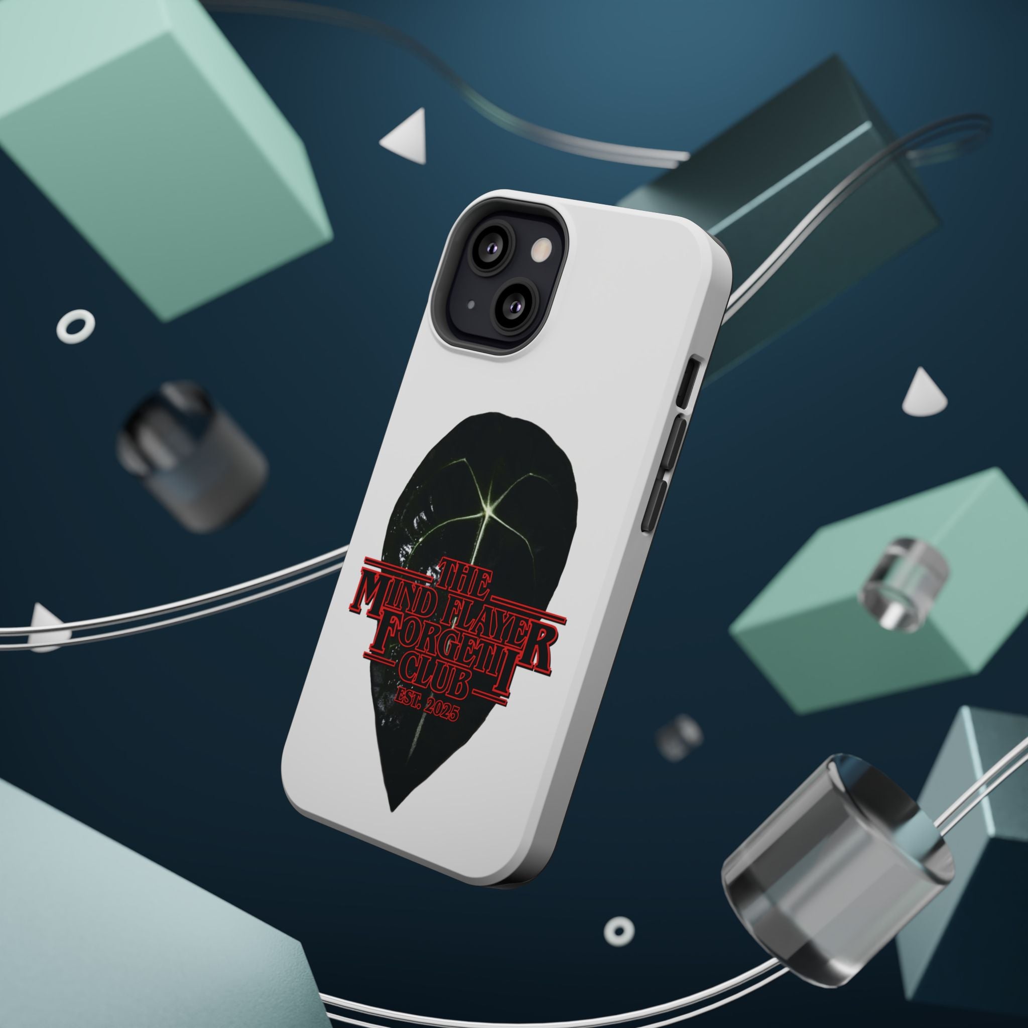 Mind Flayer Forgetii Club - White Magnetic Impact‑Resistant Case