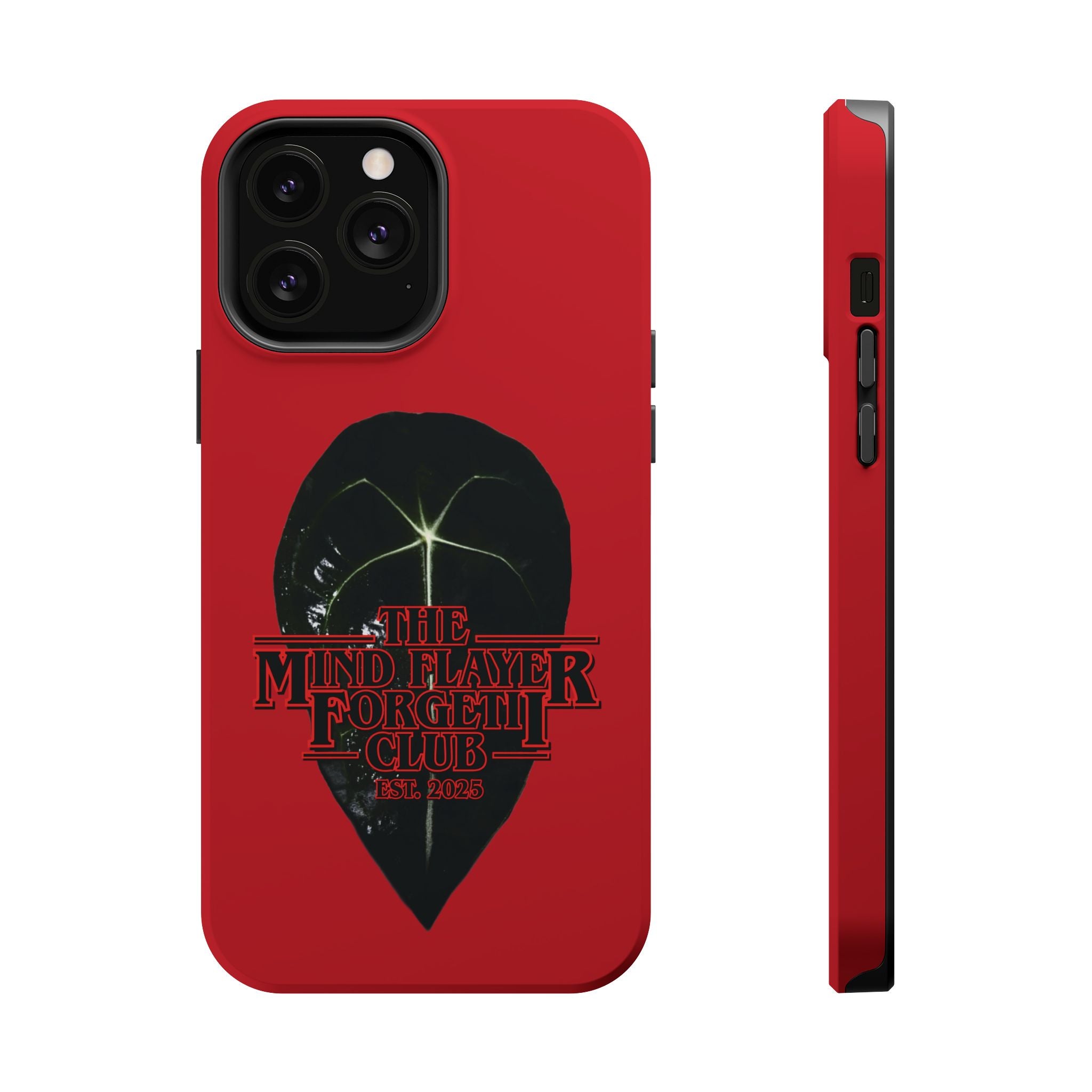 Mind Flayer ForgetIi Club - Red Magnetic Impact‑Resistant Case