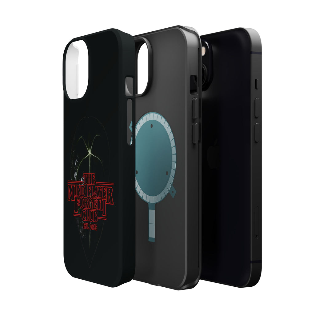 Mind Flayer Forgetii Club - Black Magnetic Impact‑Resistant Case