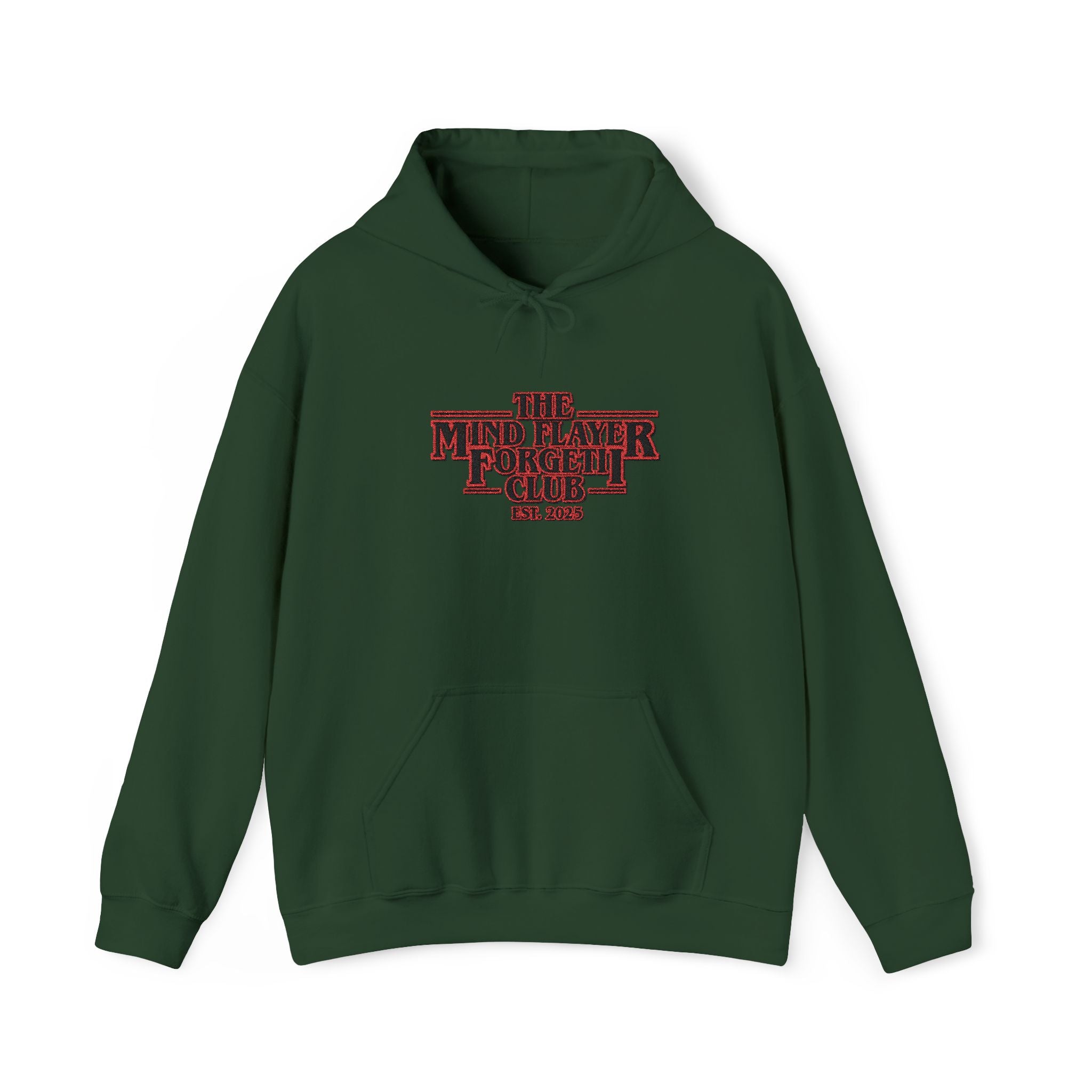 Mind Flayer Forgetii Club Official Embroidered Hoodie