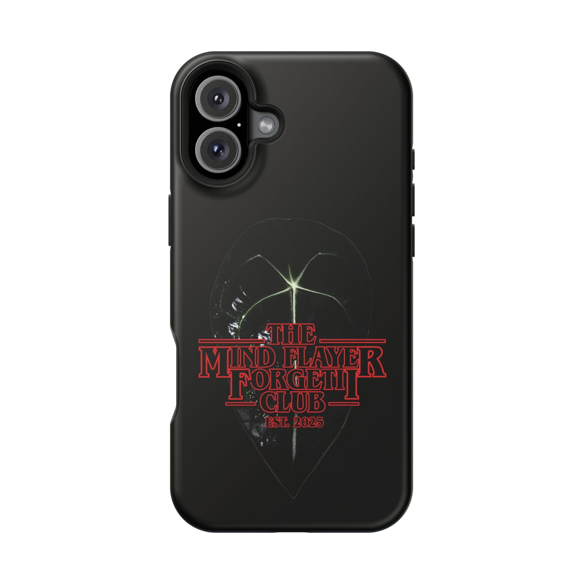 Mind Flayer Forgetii Club - Black Magnetic Impact‑Resistant Case