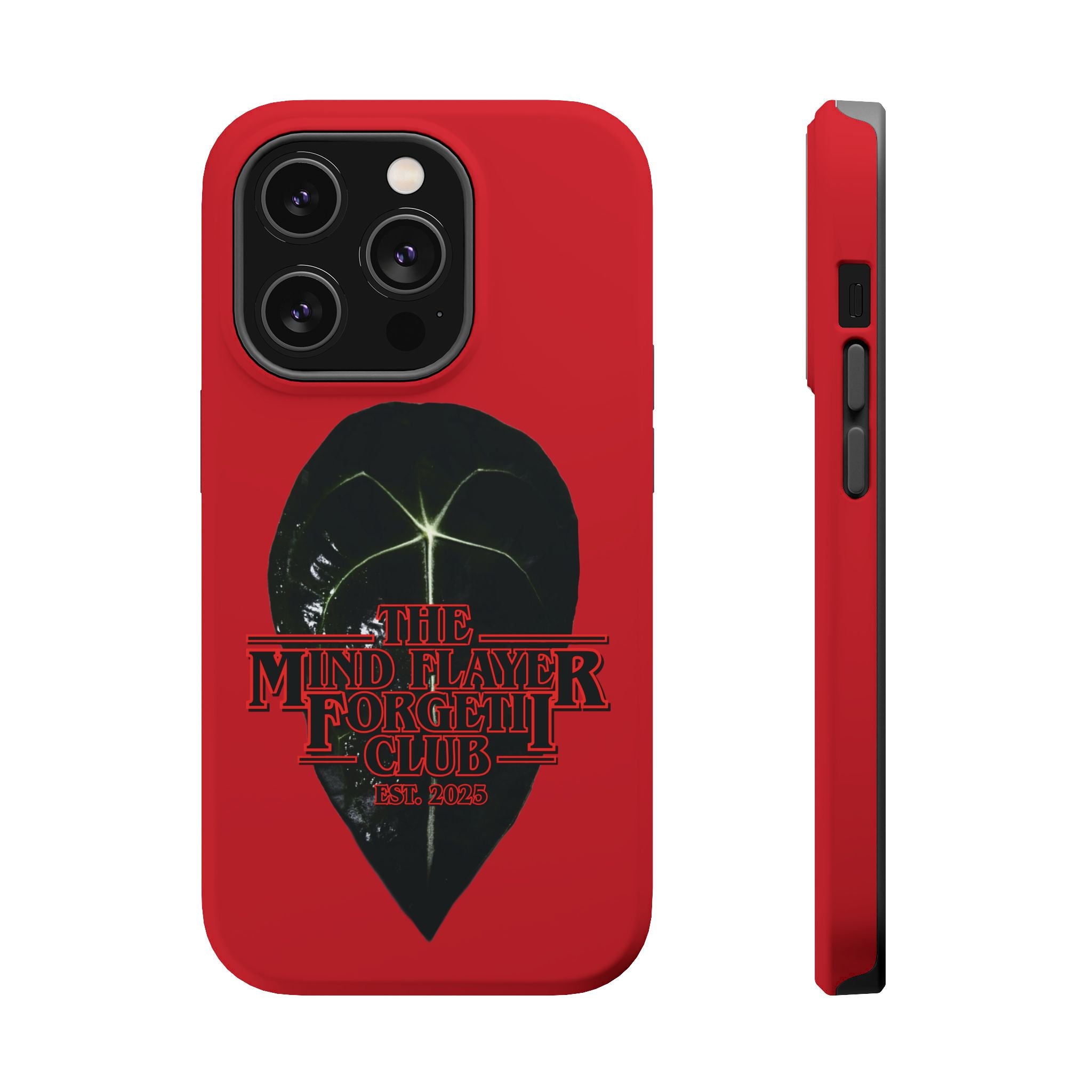 Mind Flayer ForgetIi Club - Red Magnetic Impact‑Resistant Case