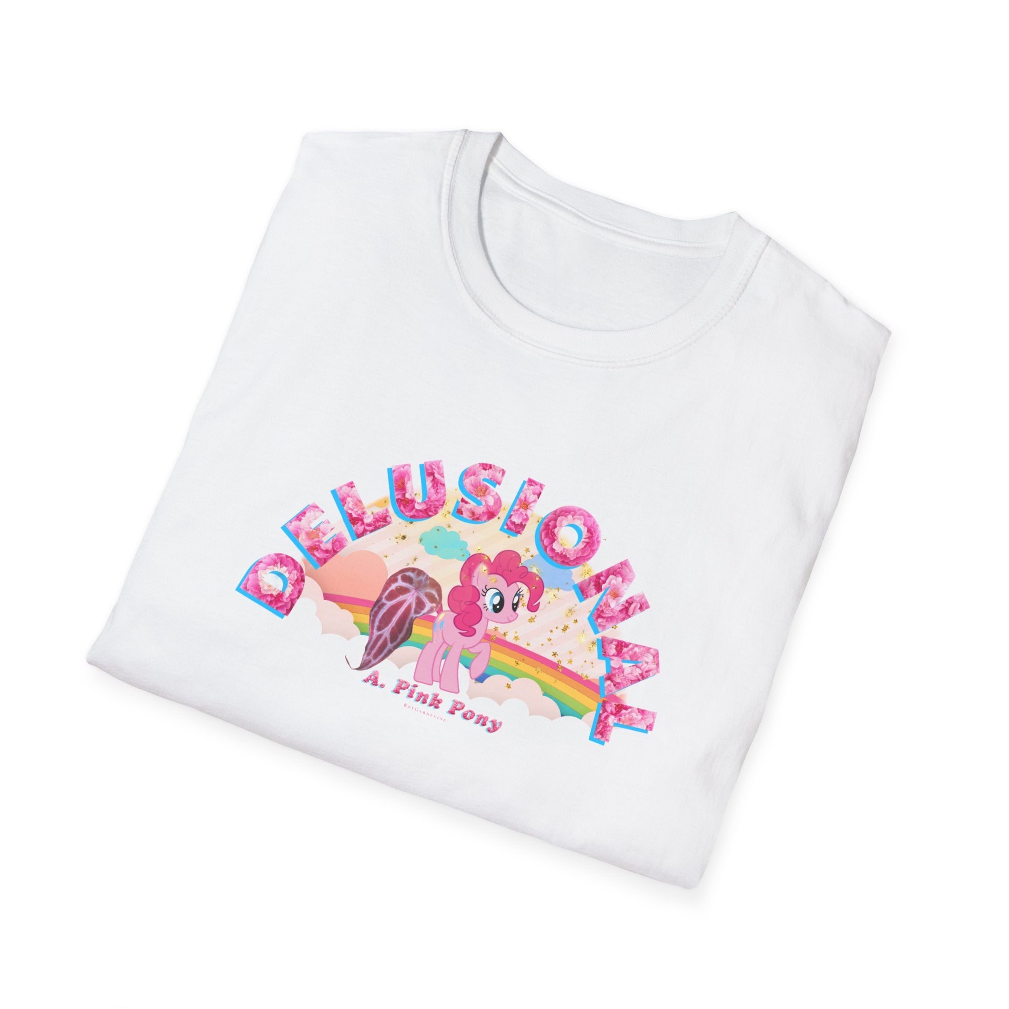 Delusional Pony Tee By The Anthurium Pink Pony Club