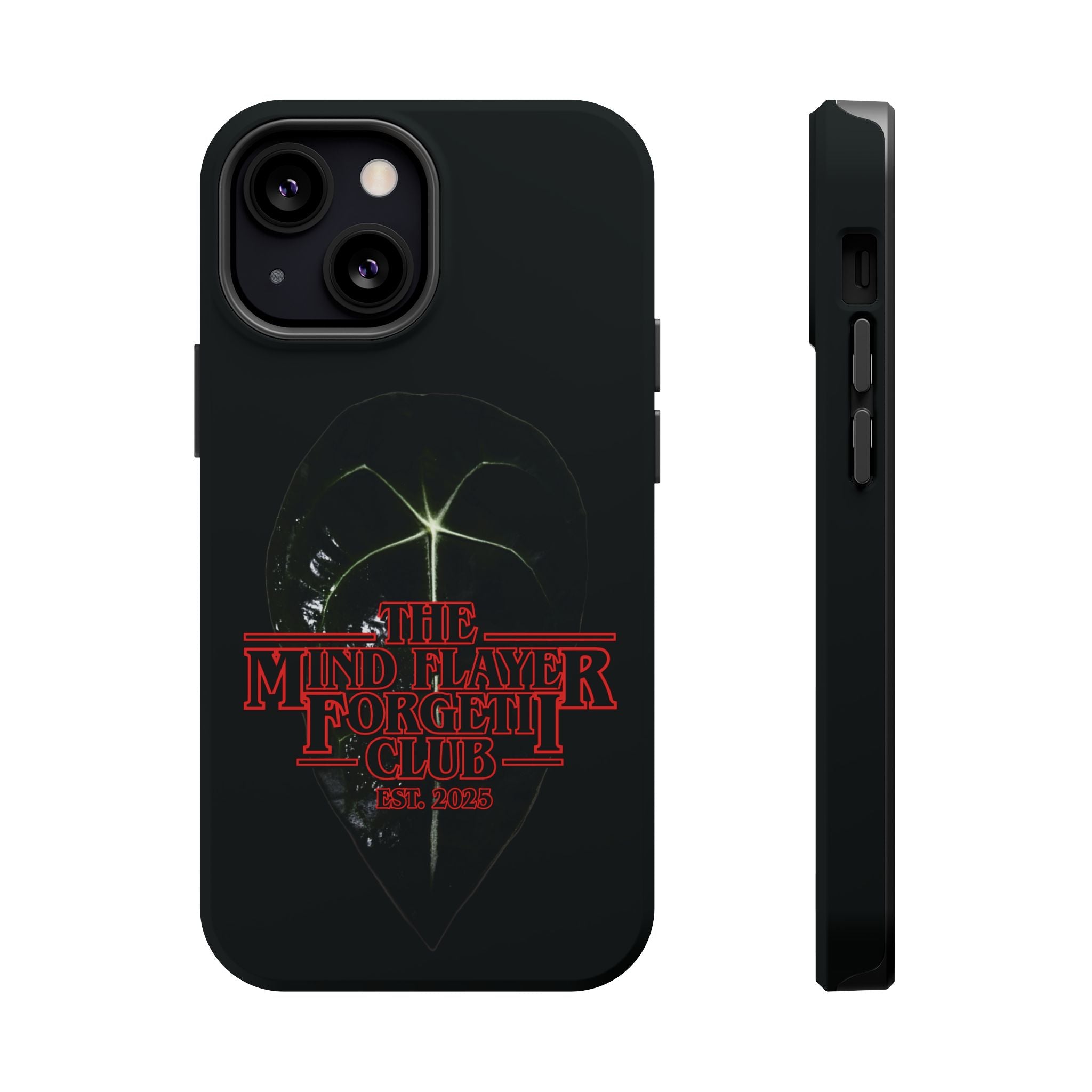Mind Flayer Forgetii Club - Black Magnetic Impact‑Resistant Case