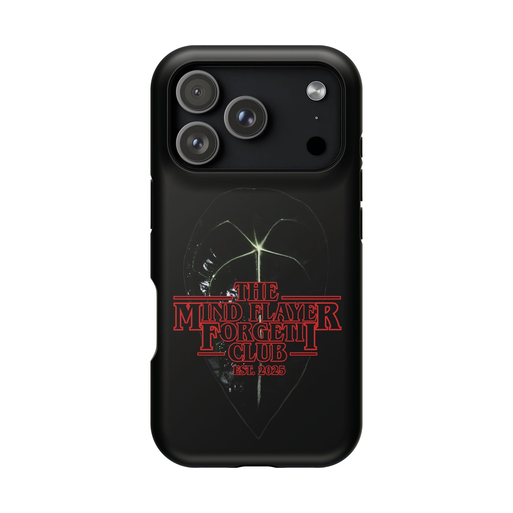 Mind Flayer Forgetii Club - Black Magnetic Impact‑Resistant Case