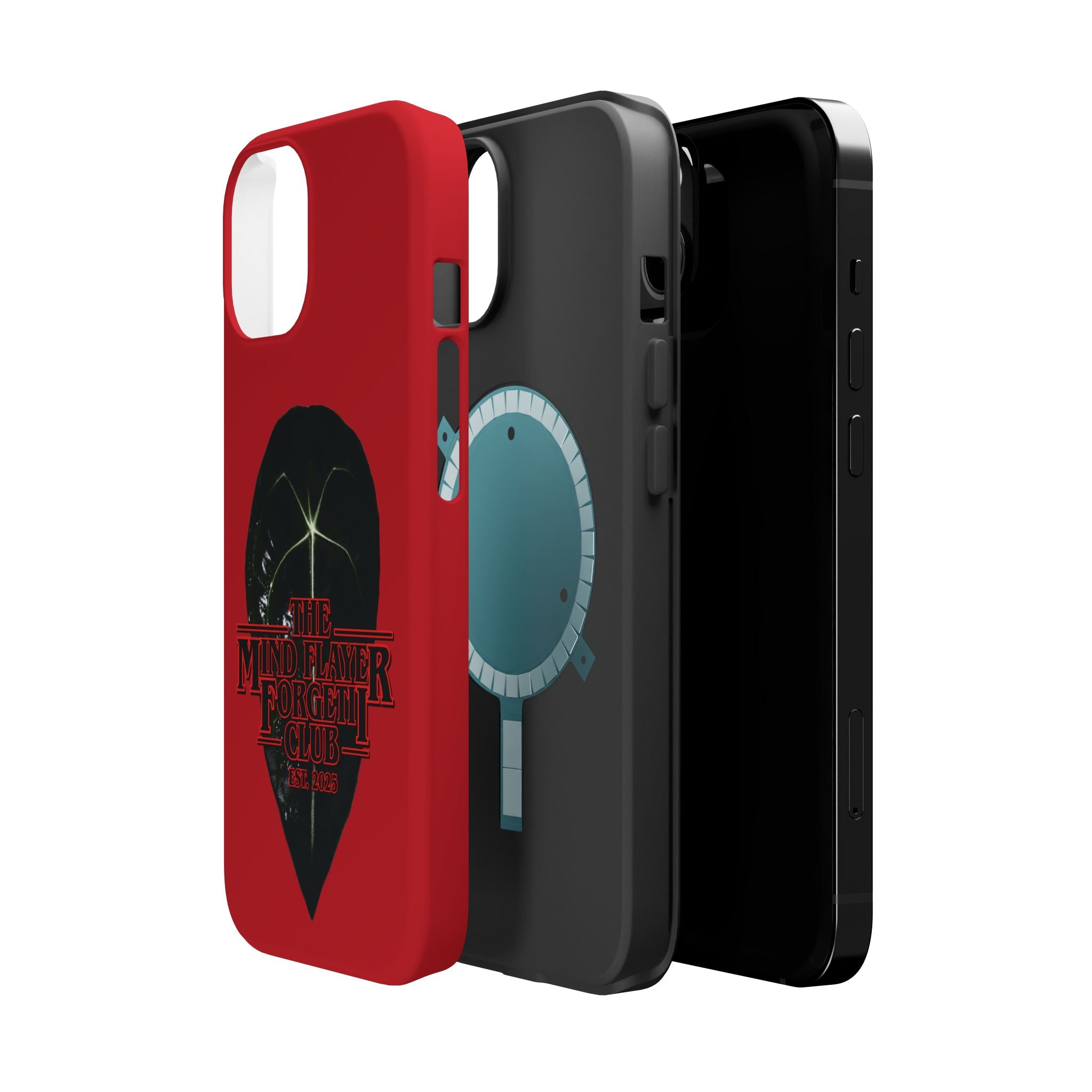 Mind Flayer ForgetIi Club - Red Magnetic Impact‑Resistant Case