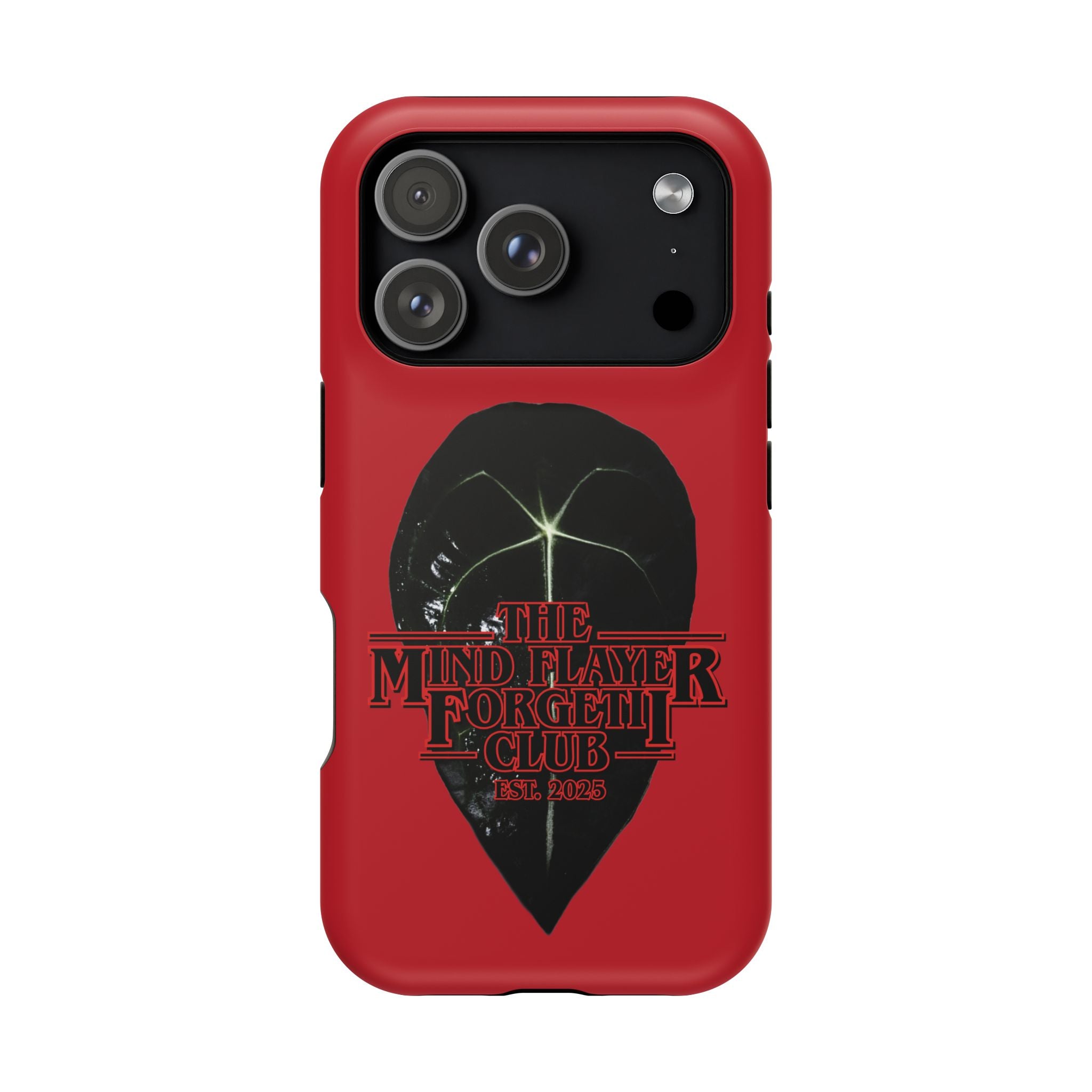 Mind Flayer ForgetIi Club - Red Magnetic Impact‑Resistant Case