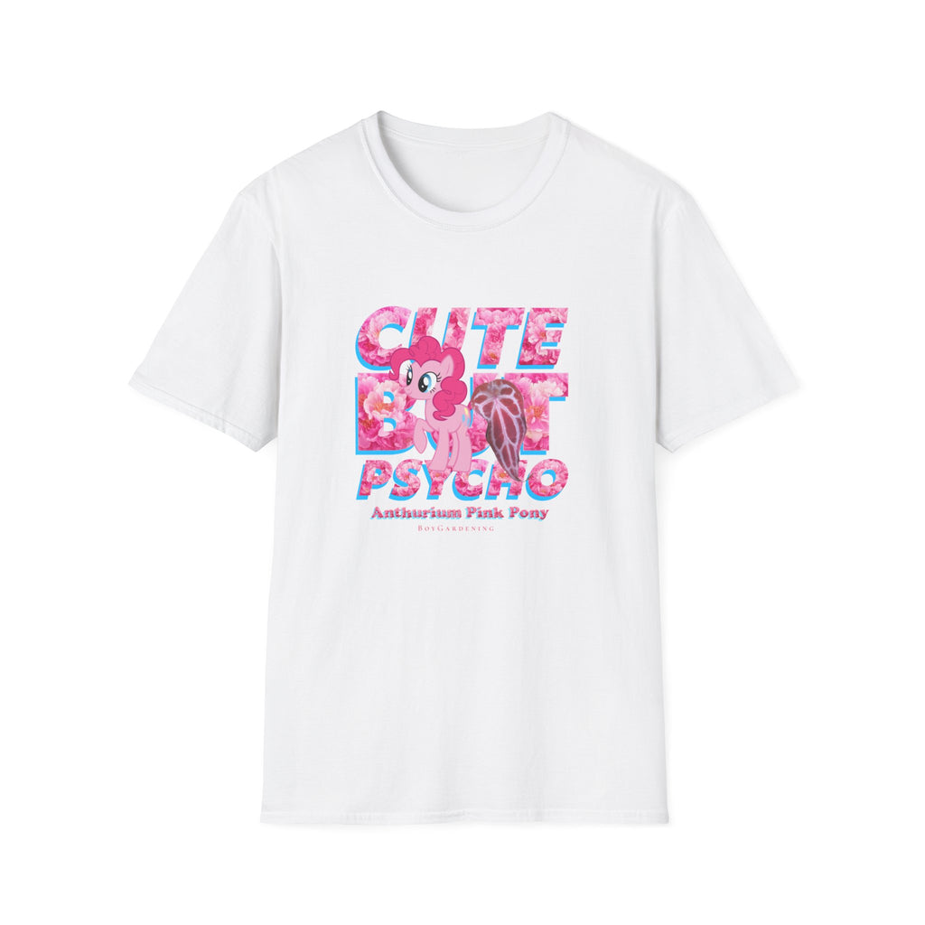 "Cute But Psycho" Tee By The Anthurium Pink Pony Club