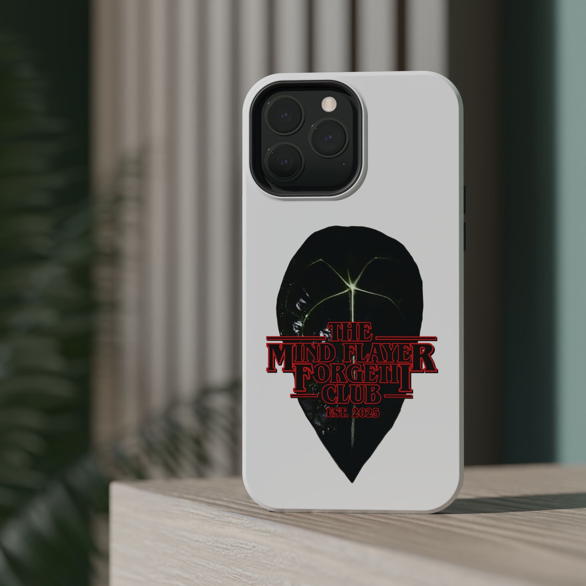 Mind Flayer Forgetii Club - White Magnetic Impact‑Resistant Case