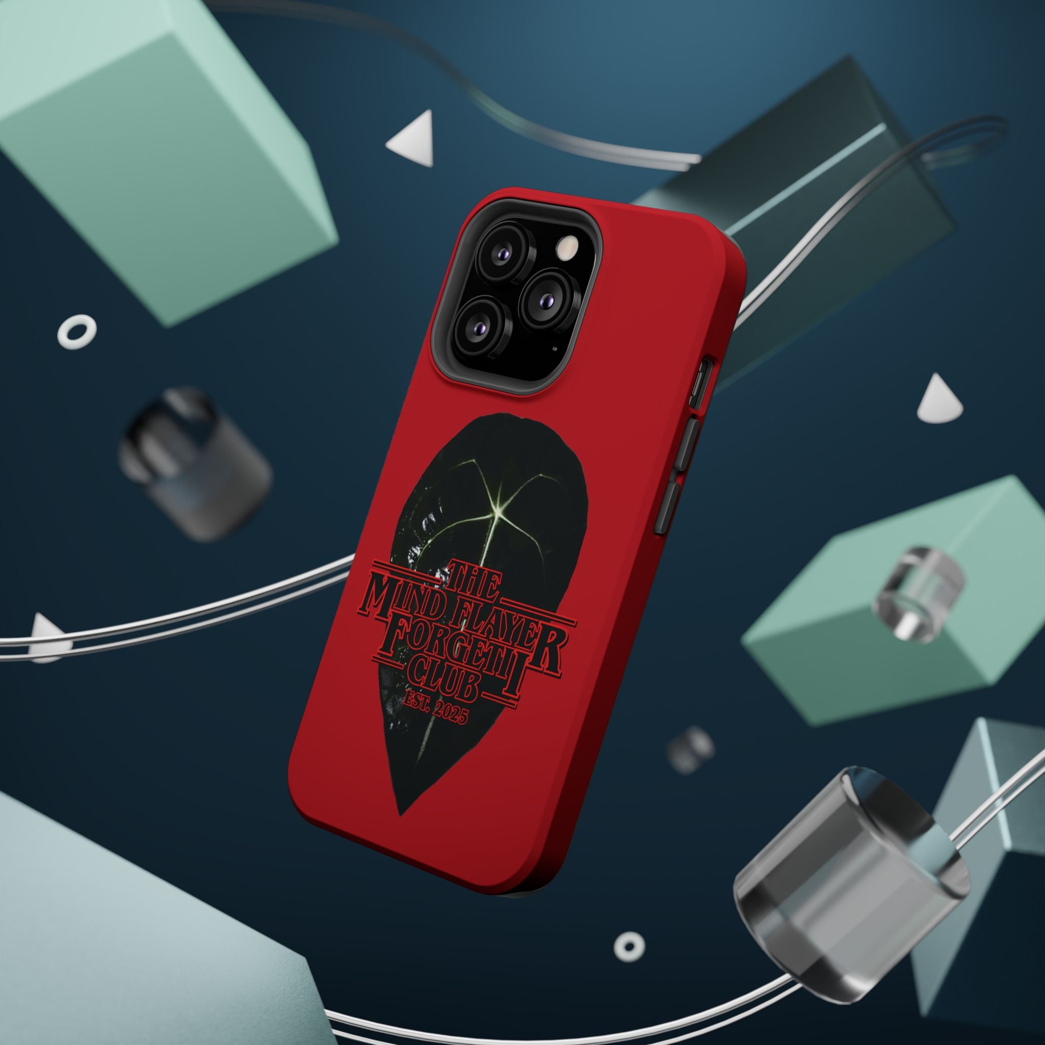Mind Flayer ForgetIi Club - Red Magnetic Impact‑Resistant Case