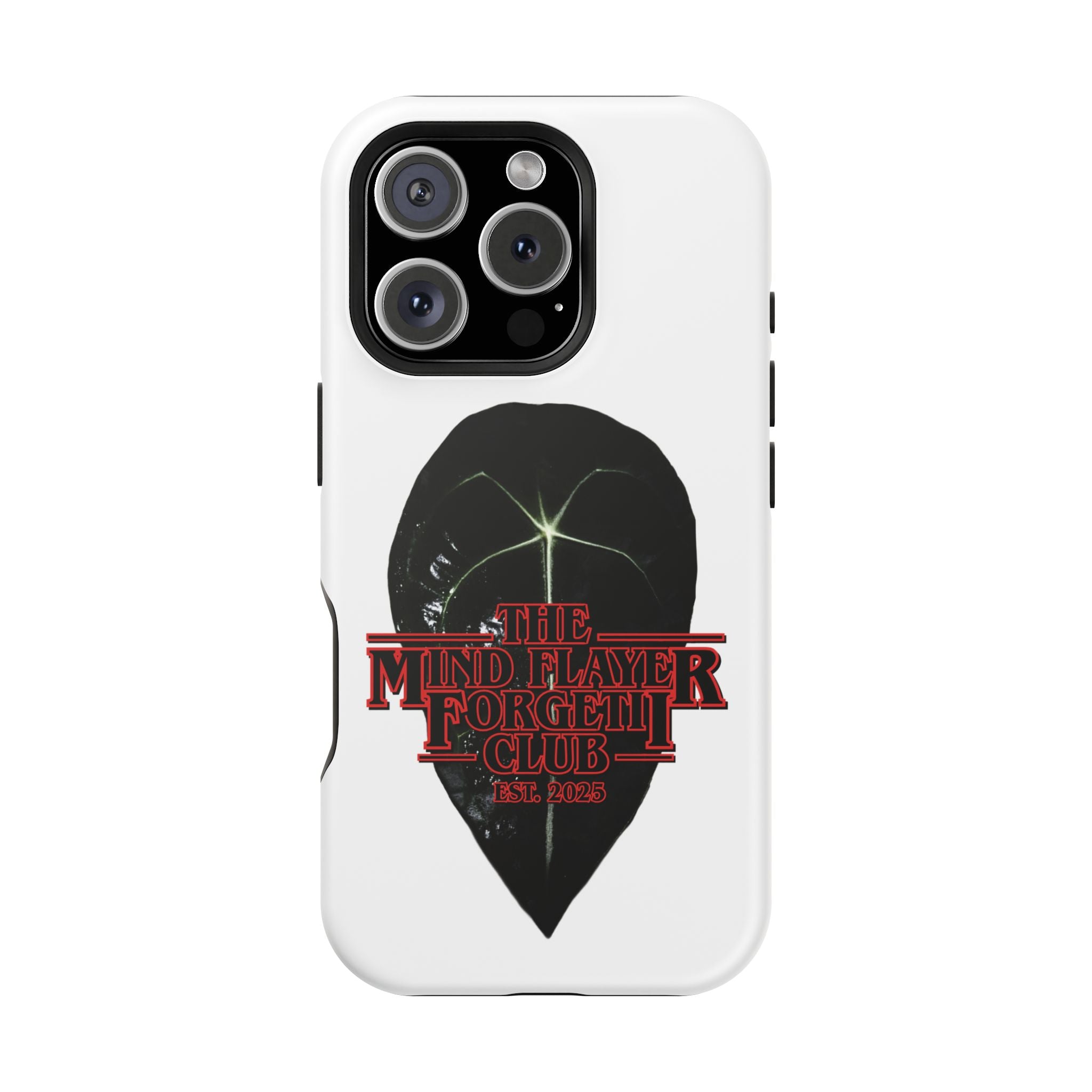 Mind Flayer Forgetii Club - White Magnetic Impact‑Resistant Case