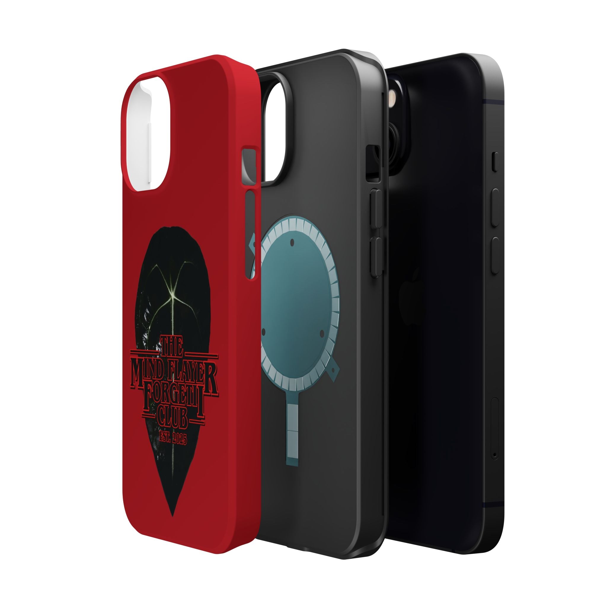Mind Flayer ForgetIi Club - Red Magnetic Impact‑Resistant Case