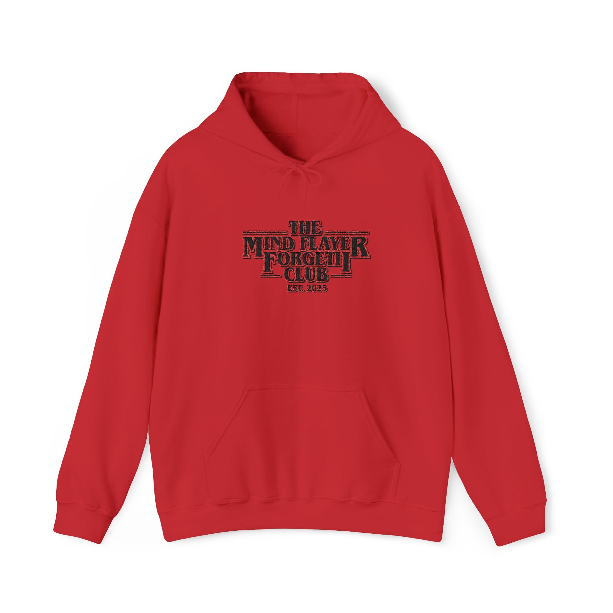 Mind Flayer Forgetii Club Official Embroidered Hoodie