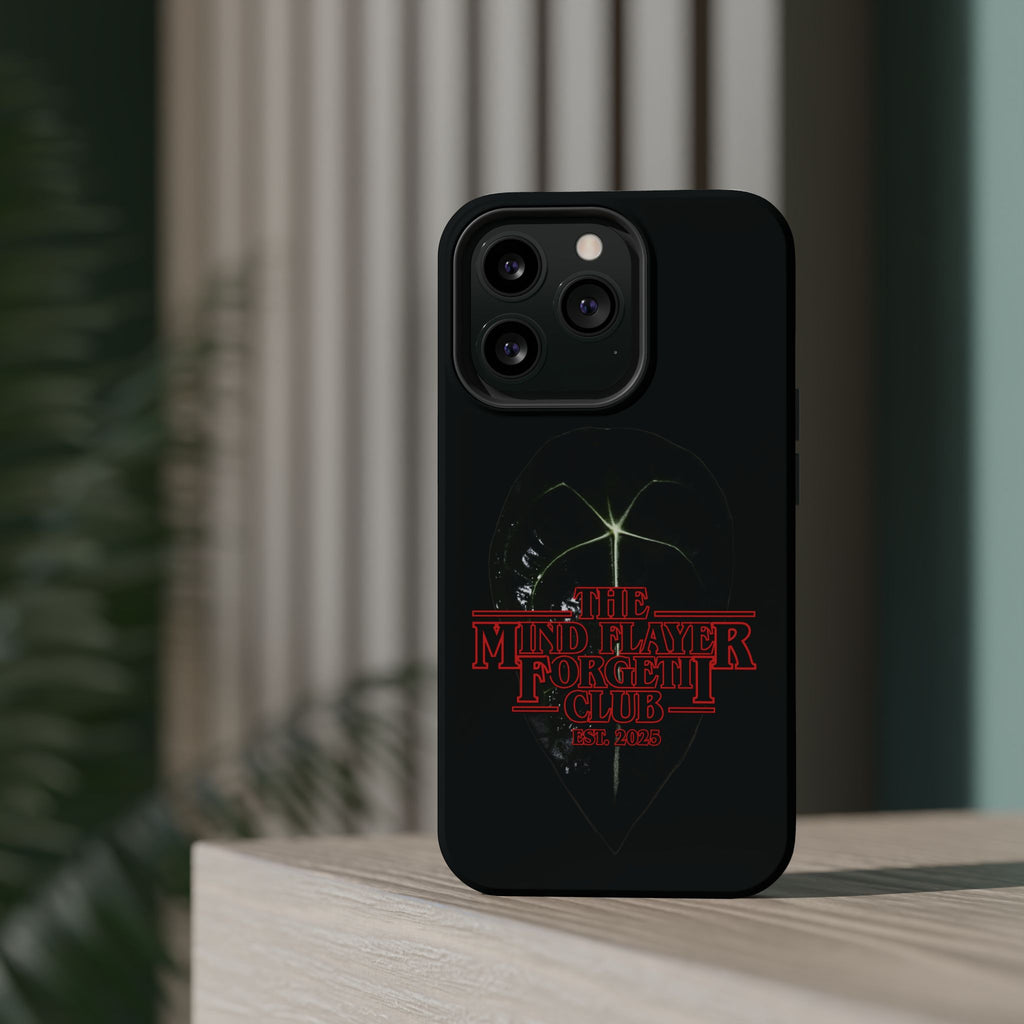 Mind Flayer Forgetii Club - Black Magnetic Impact‑Resistant Case