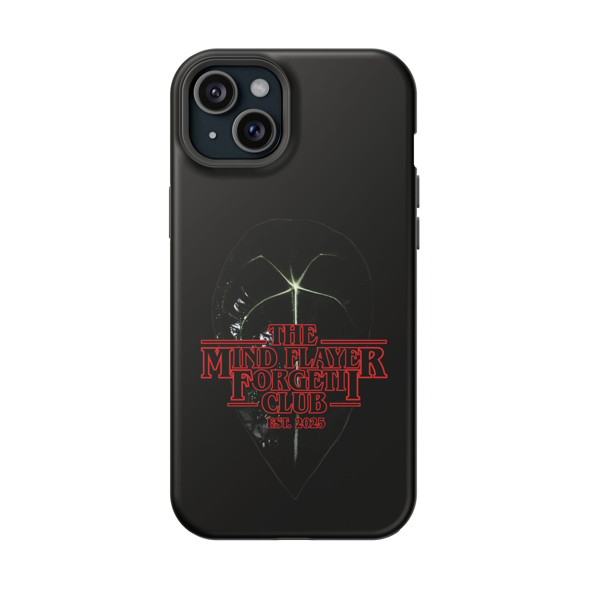 Mind Flayer Forgetii Club - Black Magnetic Impact‑Resistant Case
